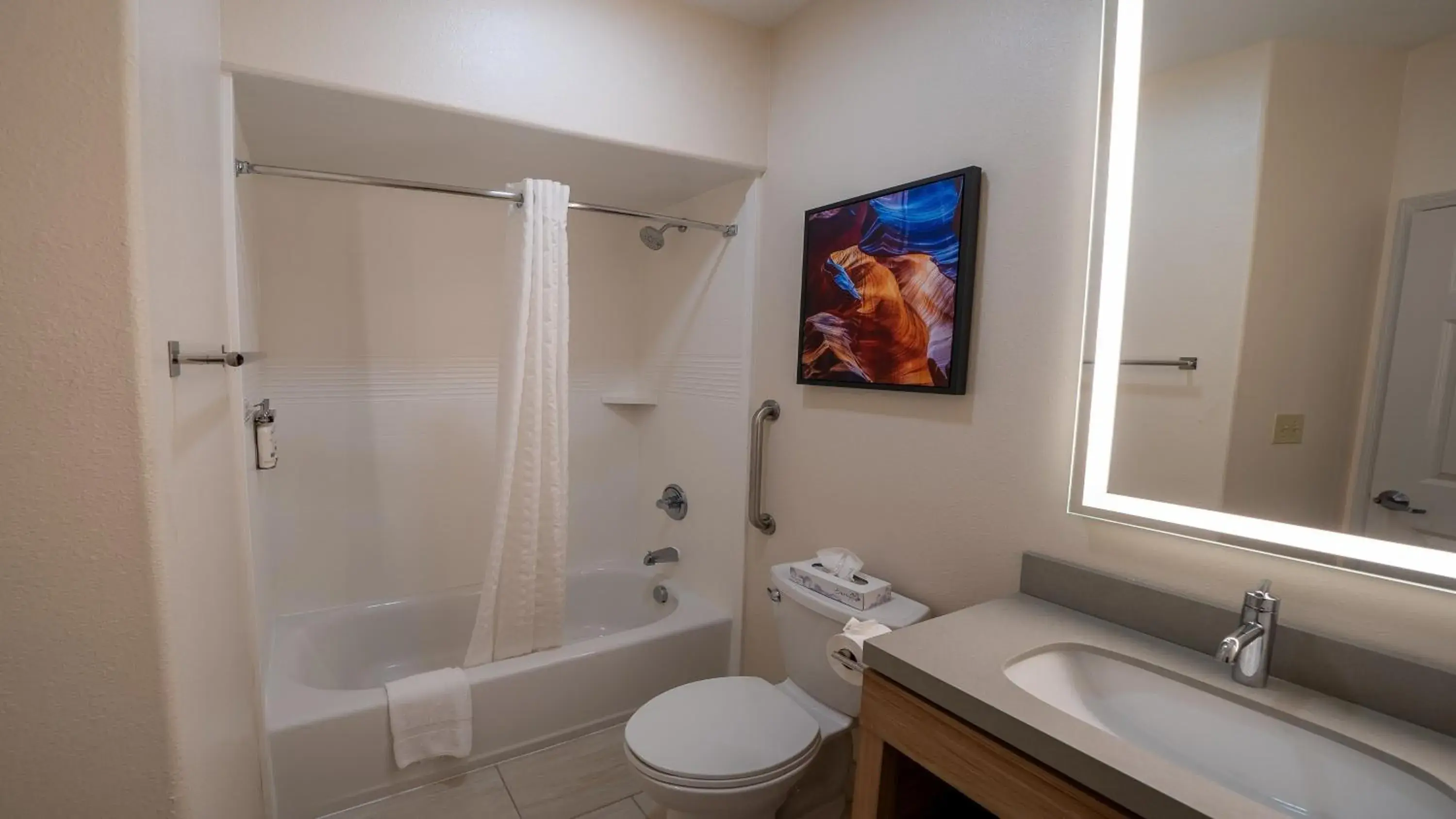 Bathroom in Candlewood Suites Baytown by IHG Bathroom in Candlewood Suites Baytown by IHG