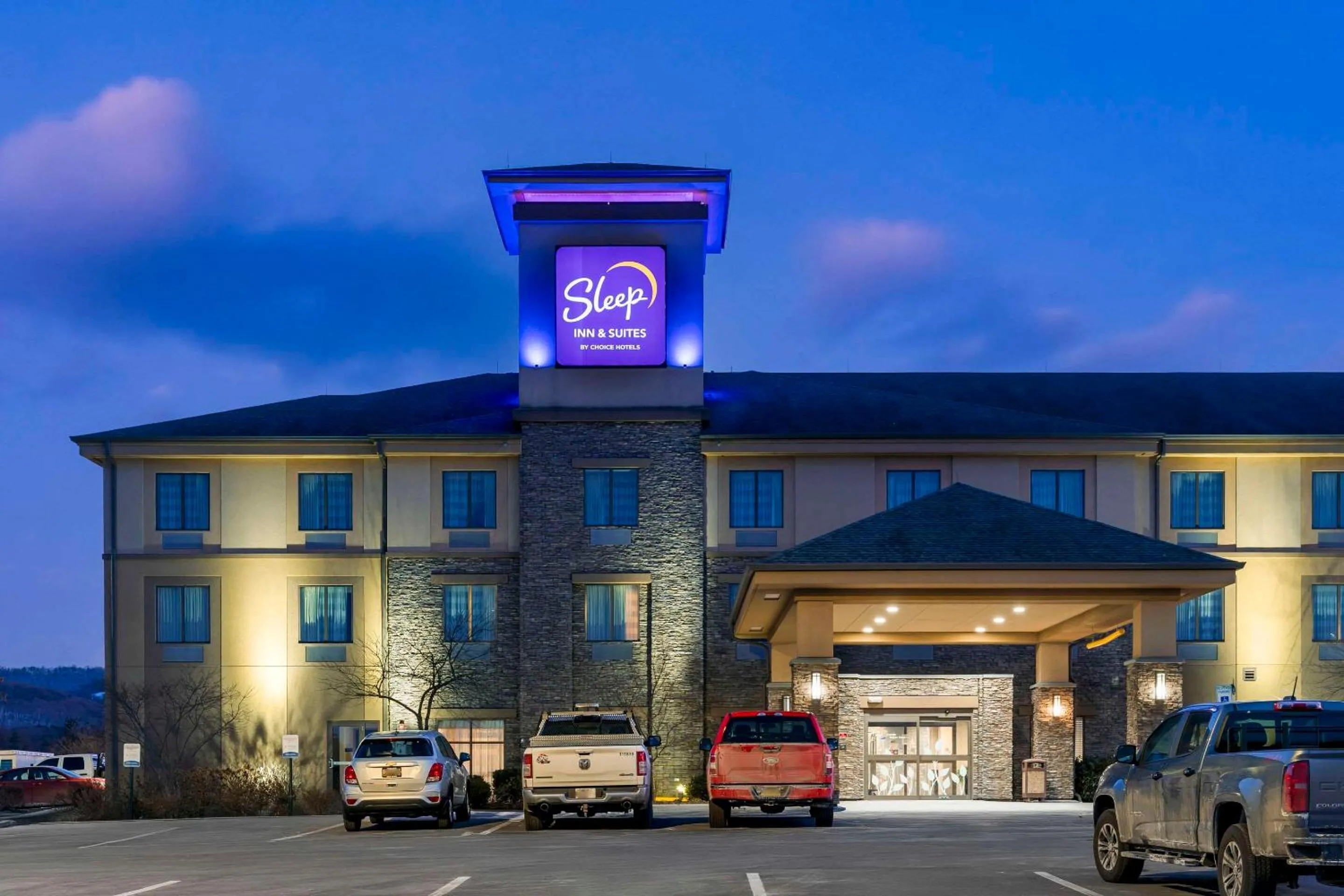 Property building in Sleep Inn & Suites Cumberland