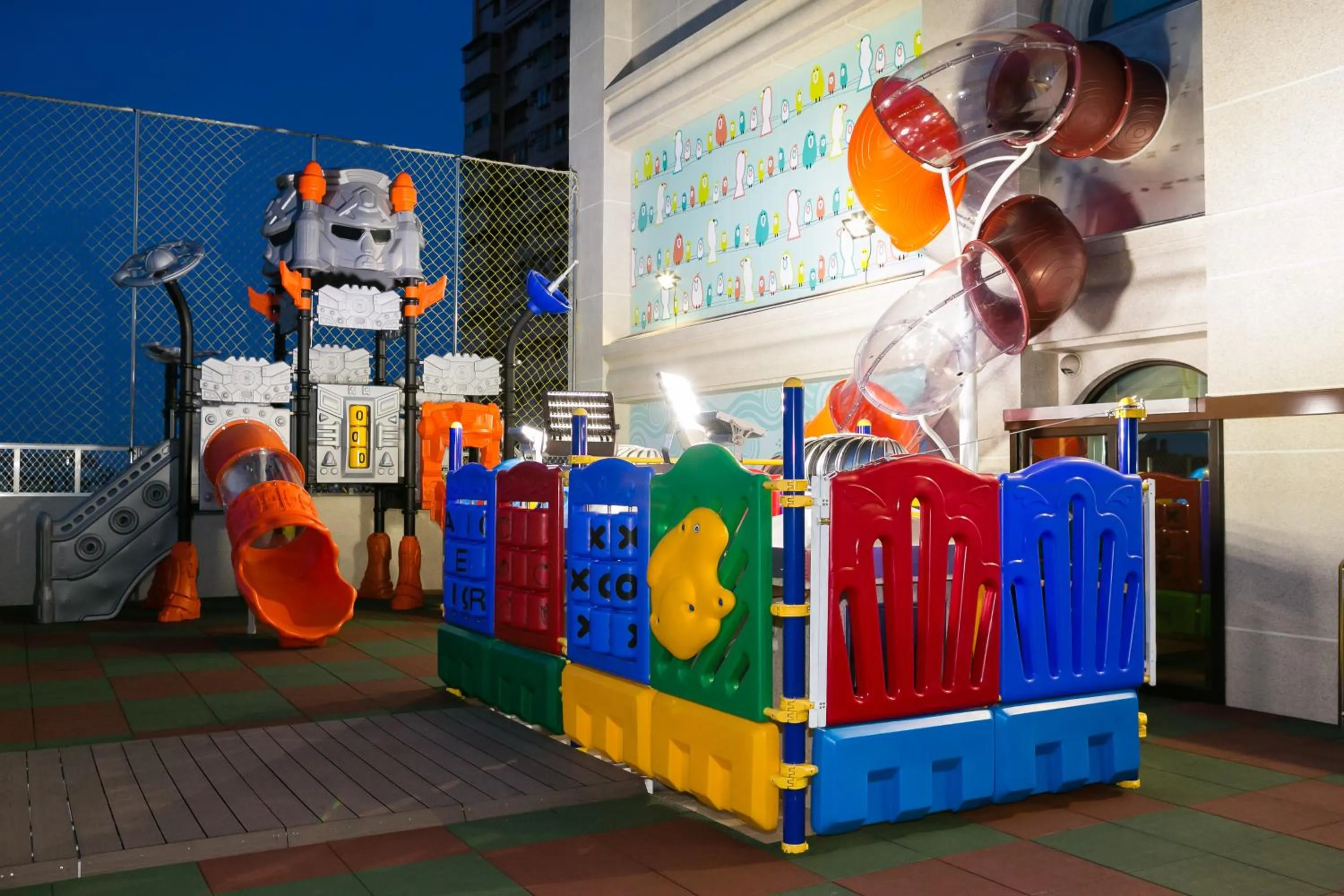 Children play ground in Royal Gold Hotel