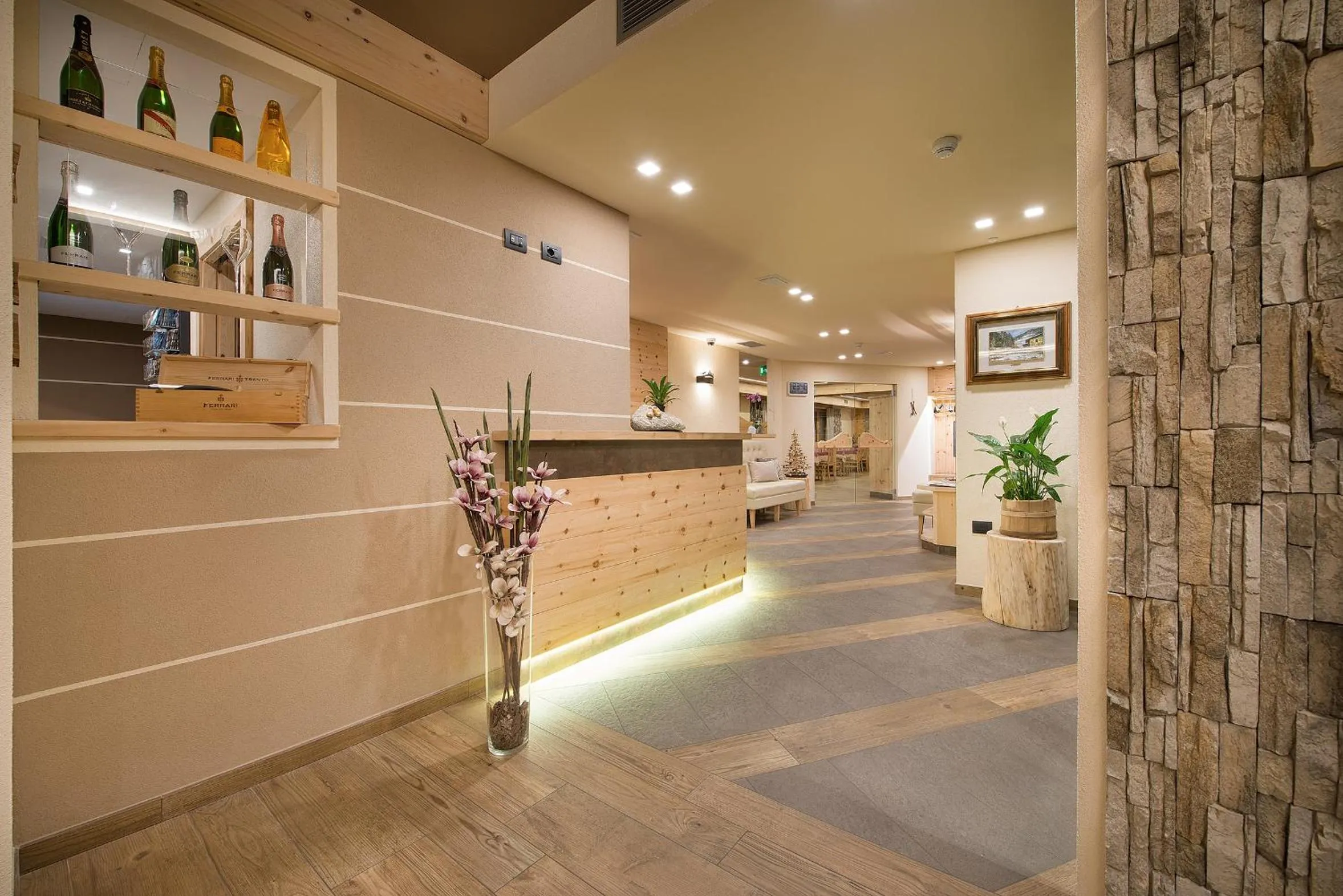 Lobby or reception in Hotel Silvestri