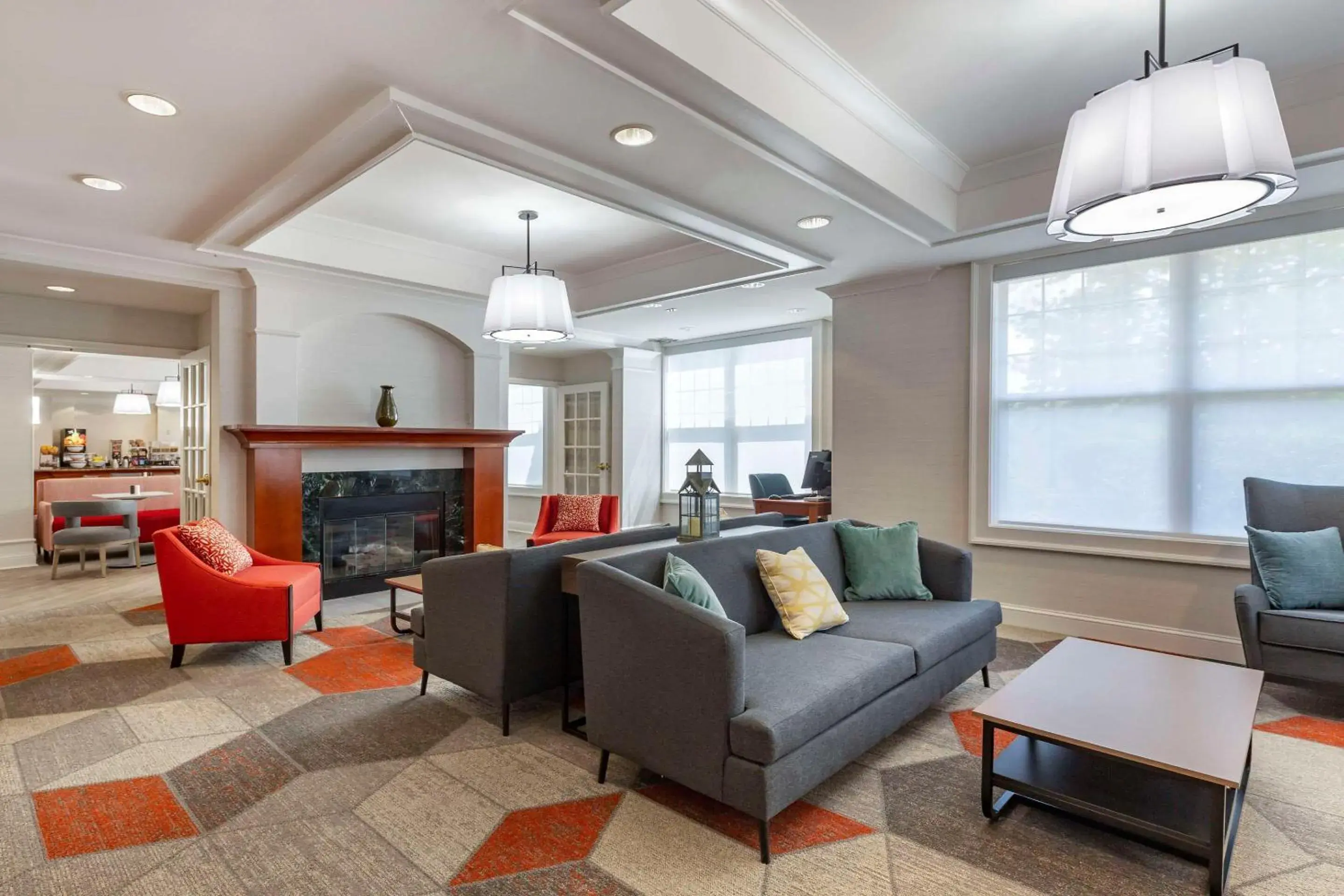 Lobby or reception in Comfort Inn & Suites Lobby or reception in Comfort Inn & Suites