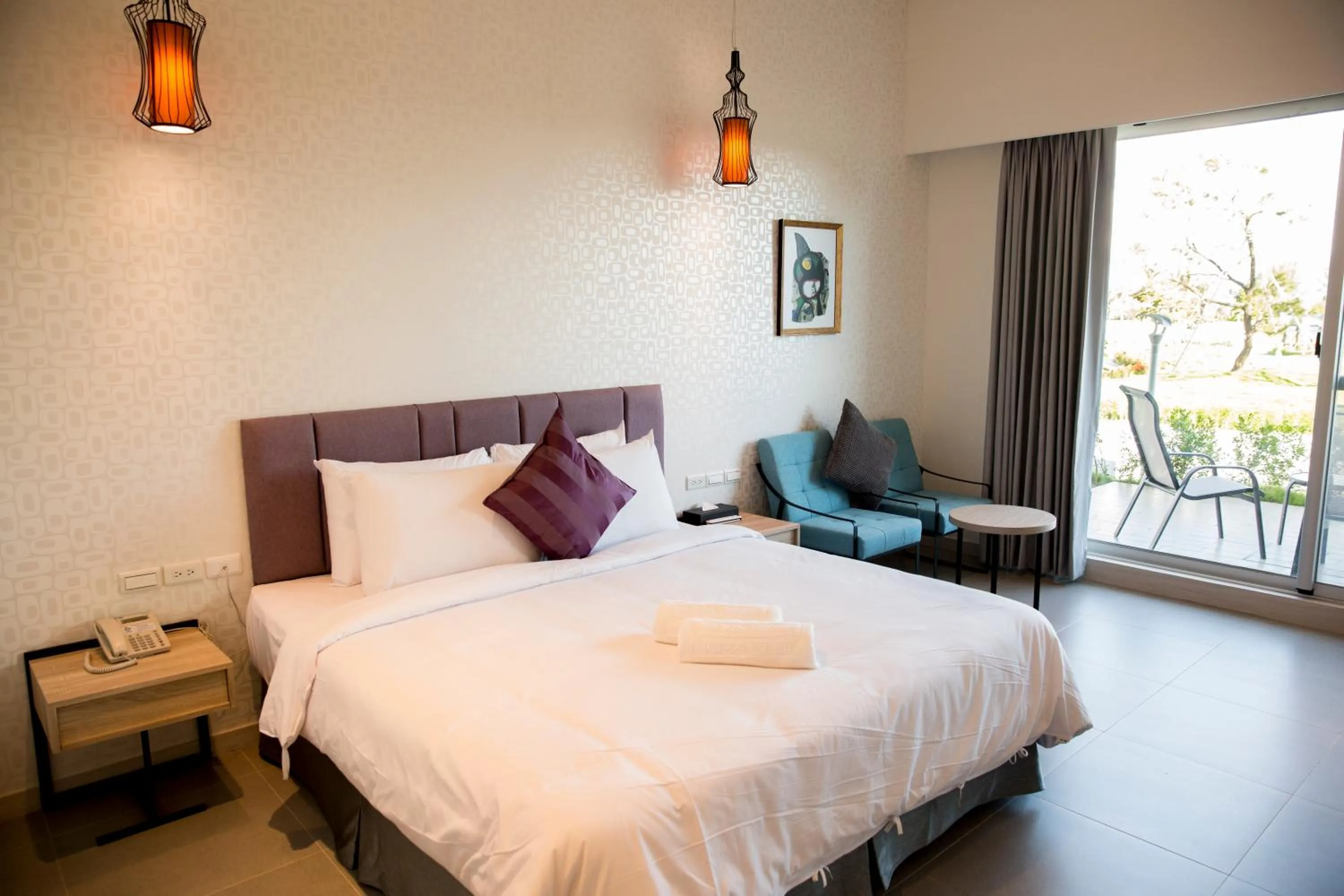 Photo of the whole room, Bed in 墾丁椰林 海灘文旅