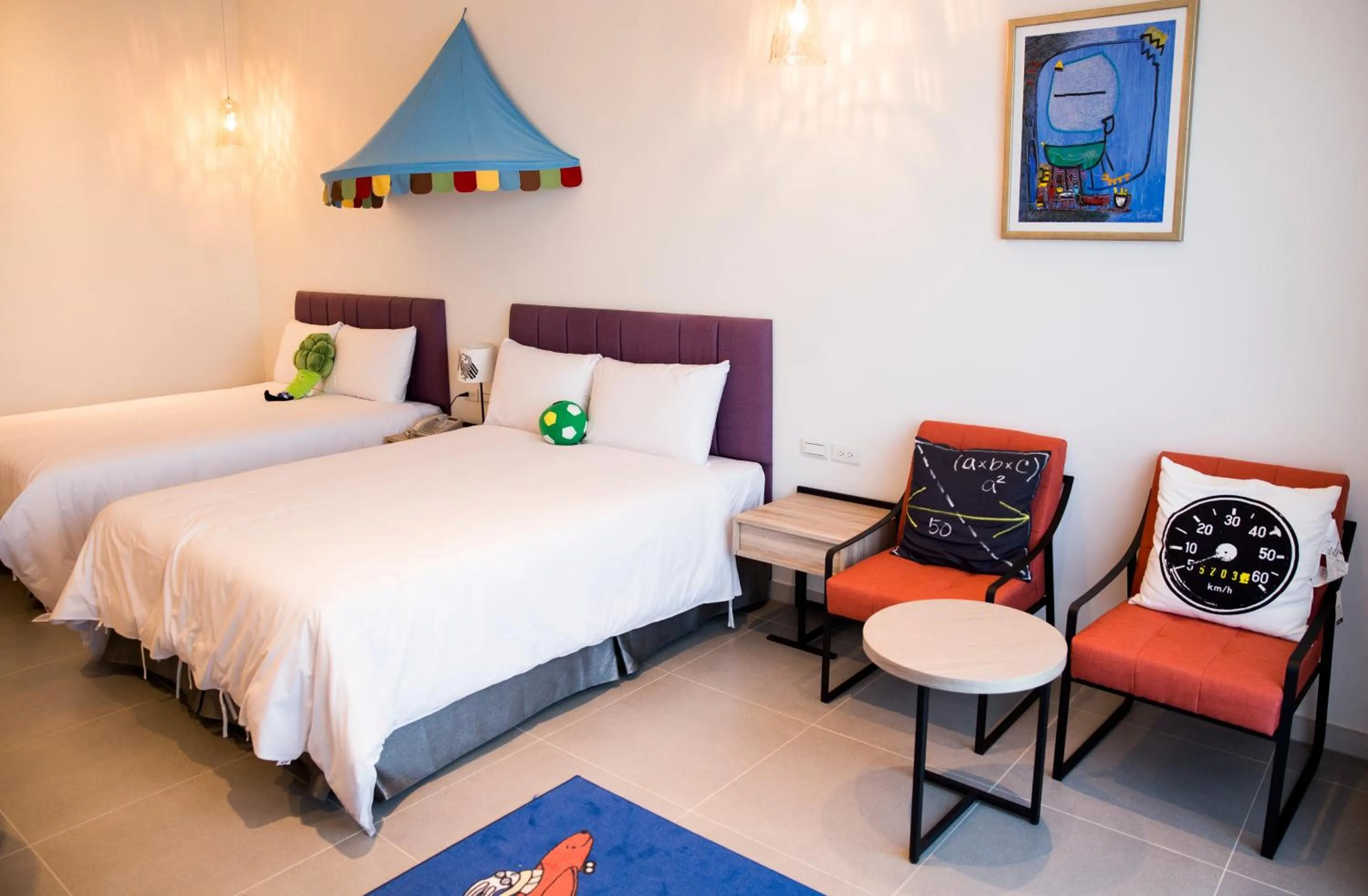 Photo of the whole room, Bed in 墾丁椰林 海灘文旅