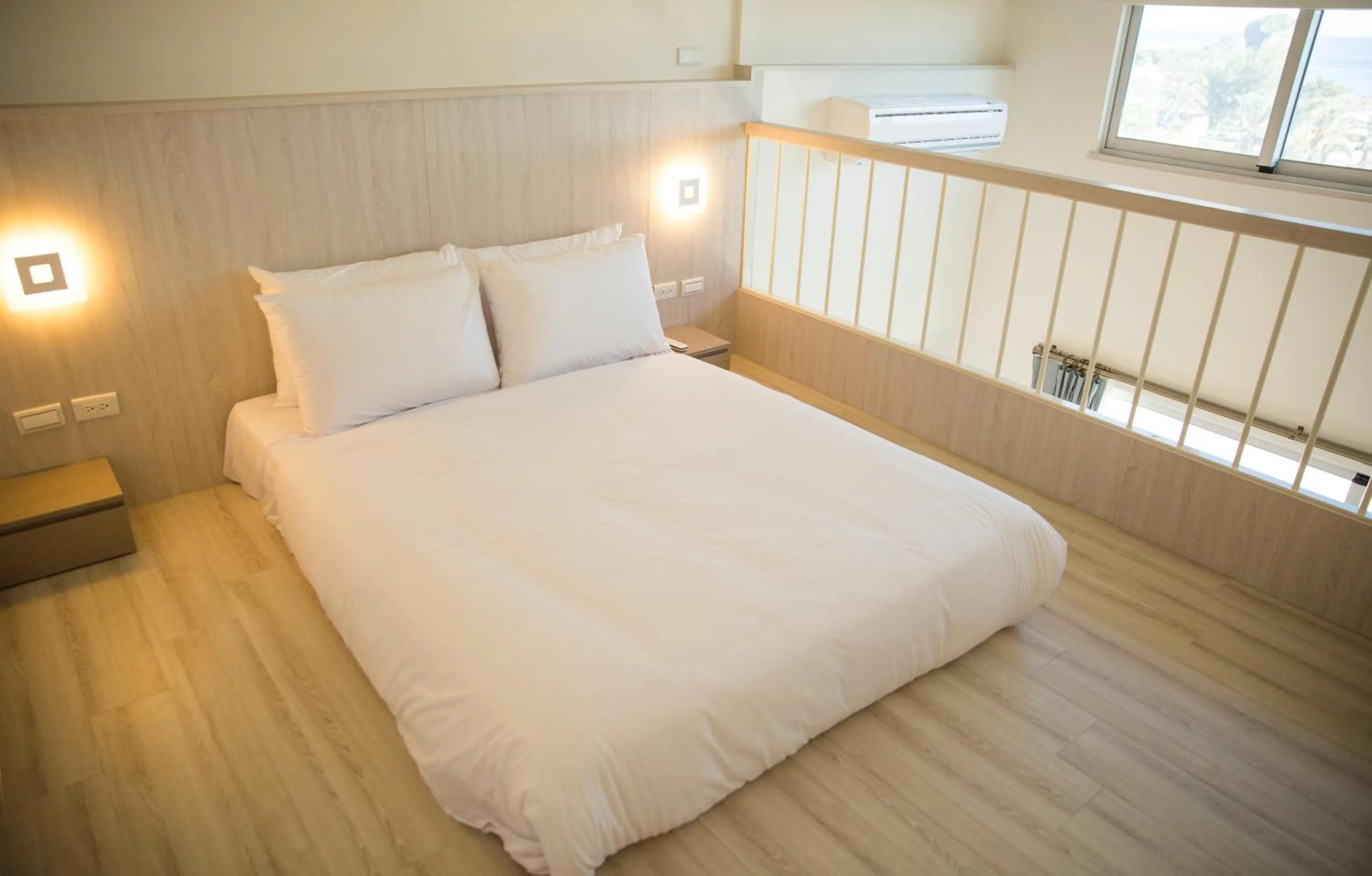 Bed in 墾丁椰林 海灘文旅