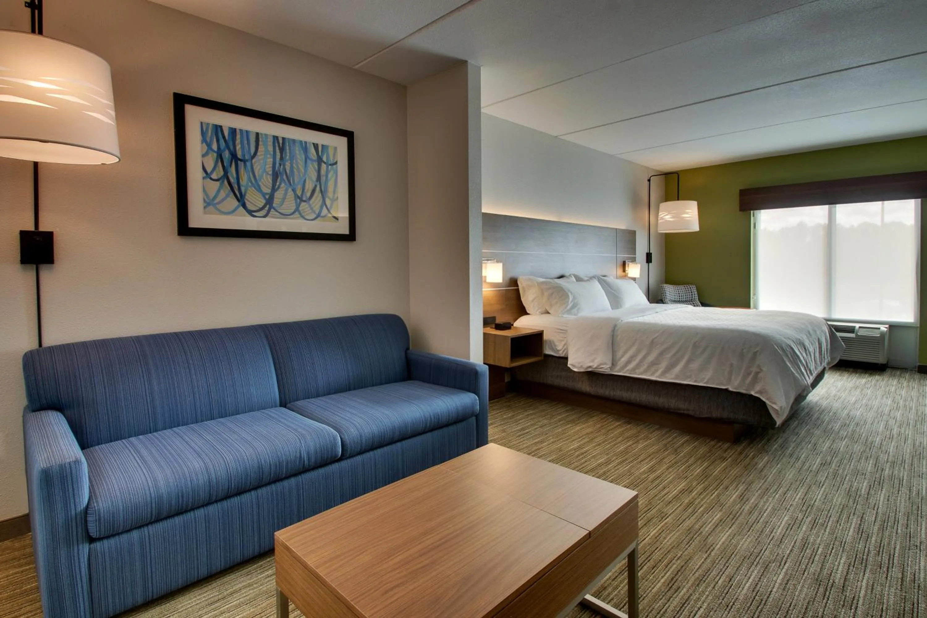 Photo of the whole room, Bed in Holiday Inn Express Hotel & Suites Jacksonville North-Fernandina by IHG