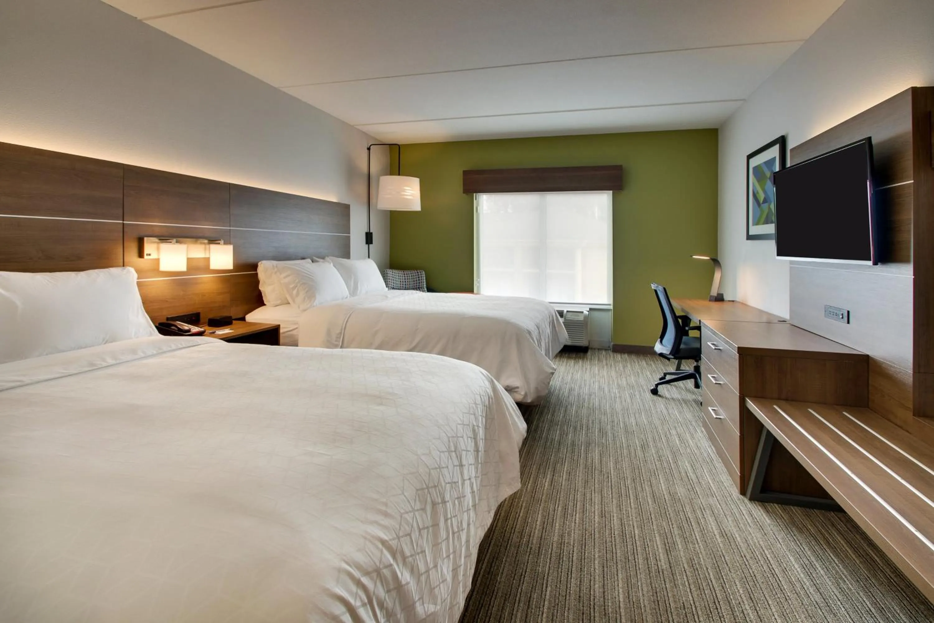 Photo of the whole room, Bed in Holiday Inn Express Hotel & Suites Jacksonville North-Fernandina by IHG