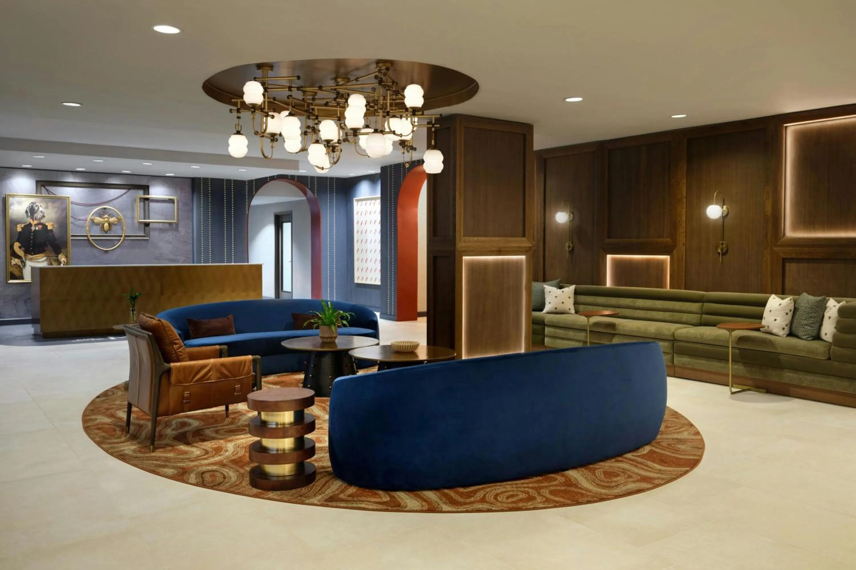 Lobby or reception in The Mecklen Hotel, a Tribute Portfolio Hotel