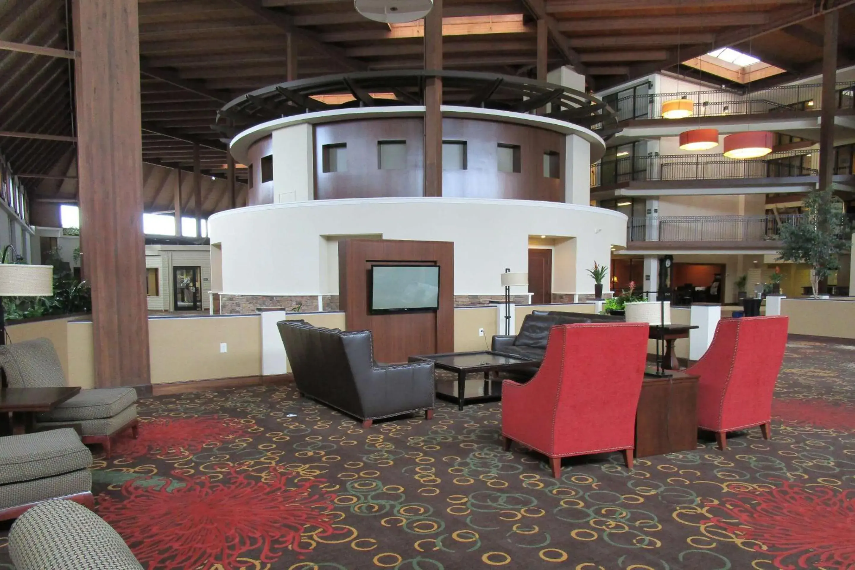 Lobby or reception in Radisson Hotel Lenexa Overland Park Lobby or reception in Radisson Hotel Lenexa Overland Park