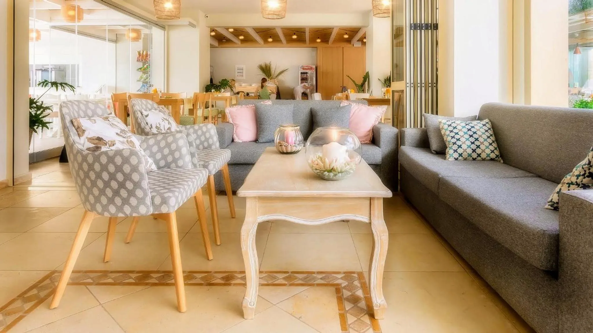 Lobby or reception in Pela Sofia