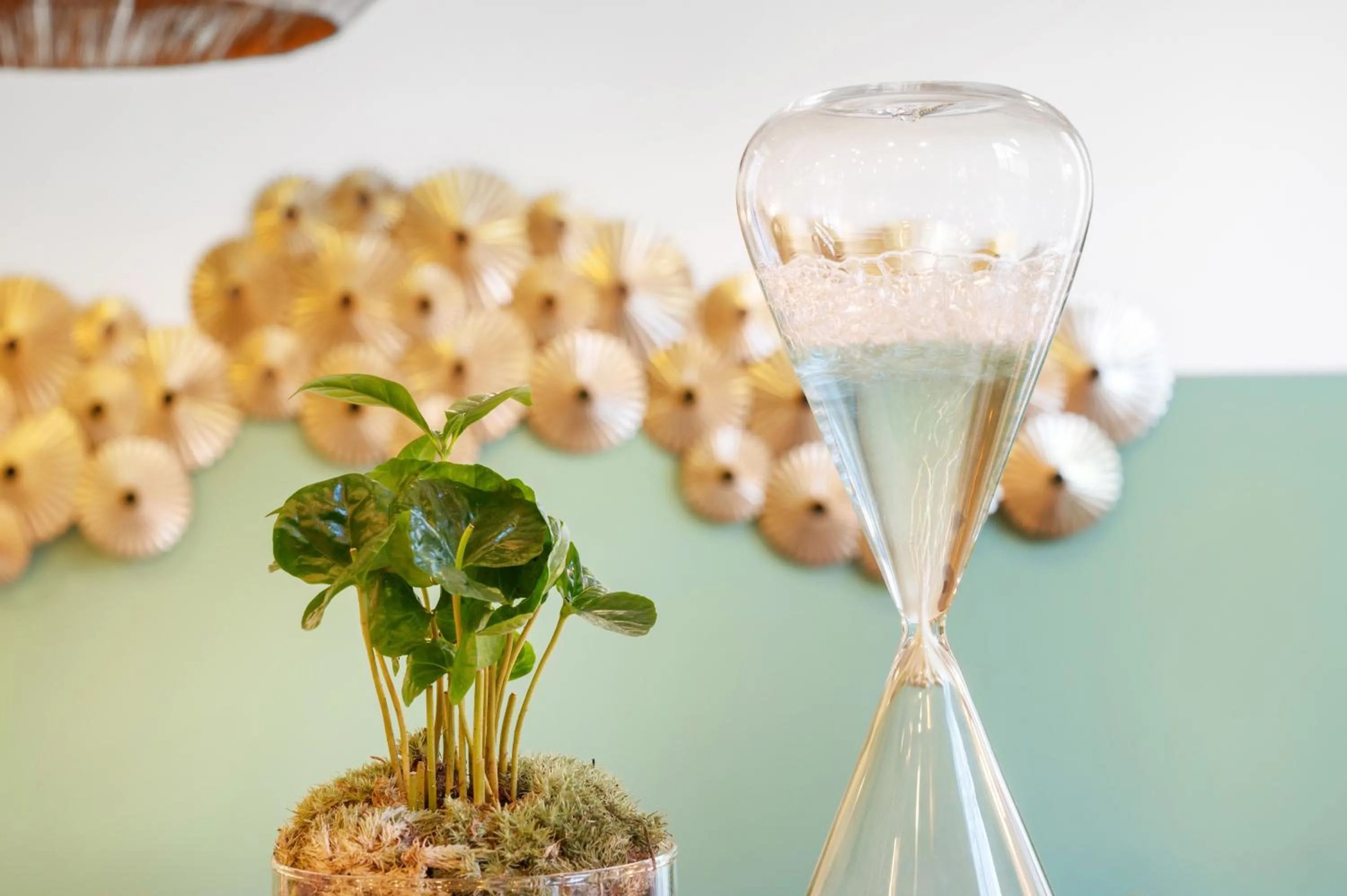 Decorative detail in Becozy Self Check-in Pop-Up Hotel Basel