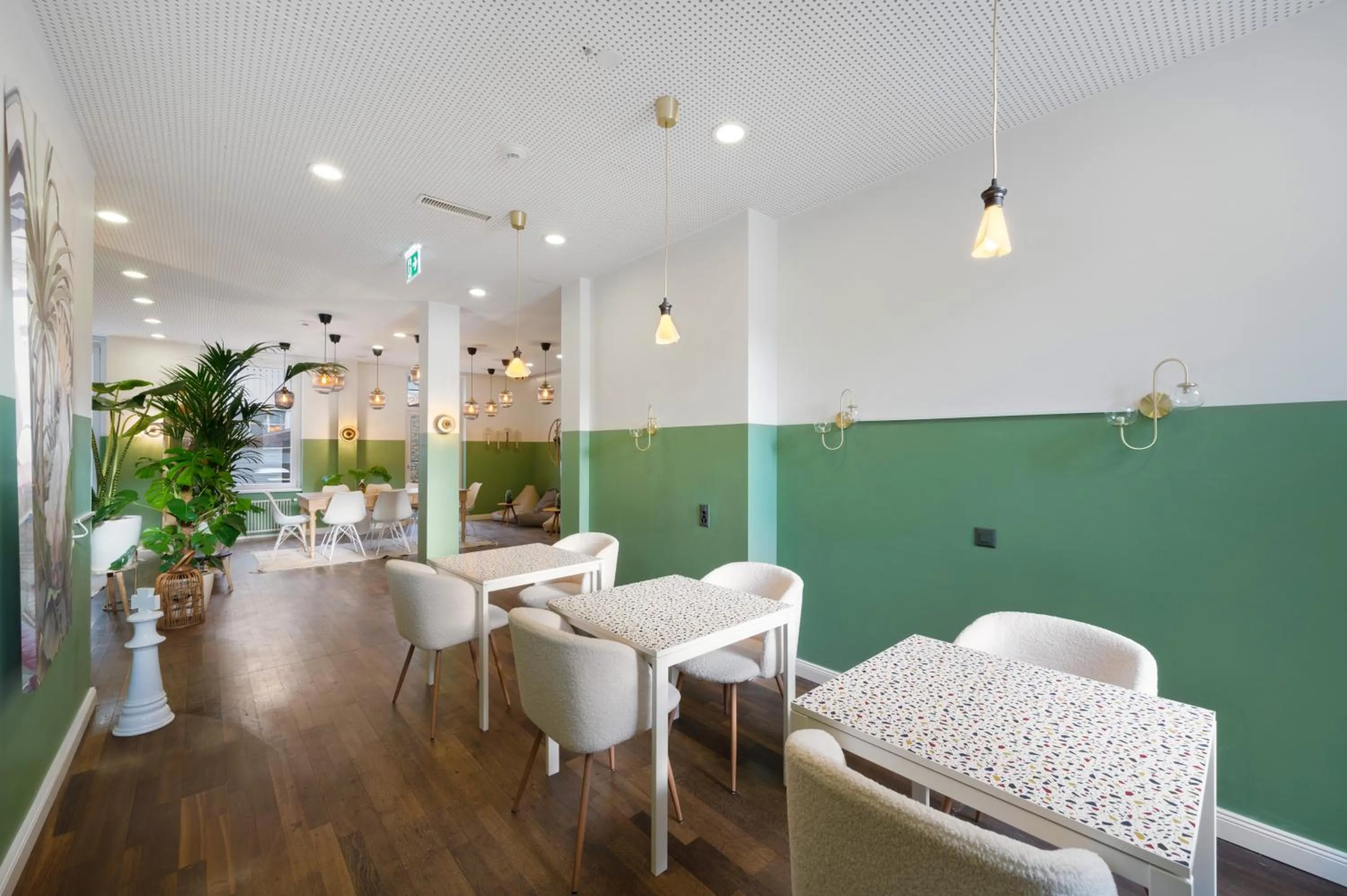 Living room in Becozy Self Check-in Pop-Up Hotel Basel