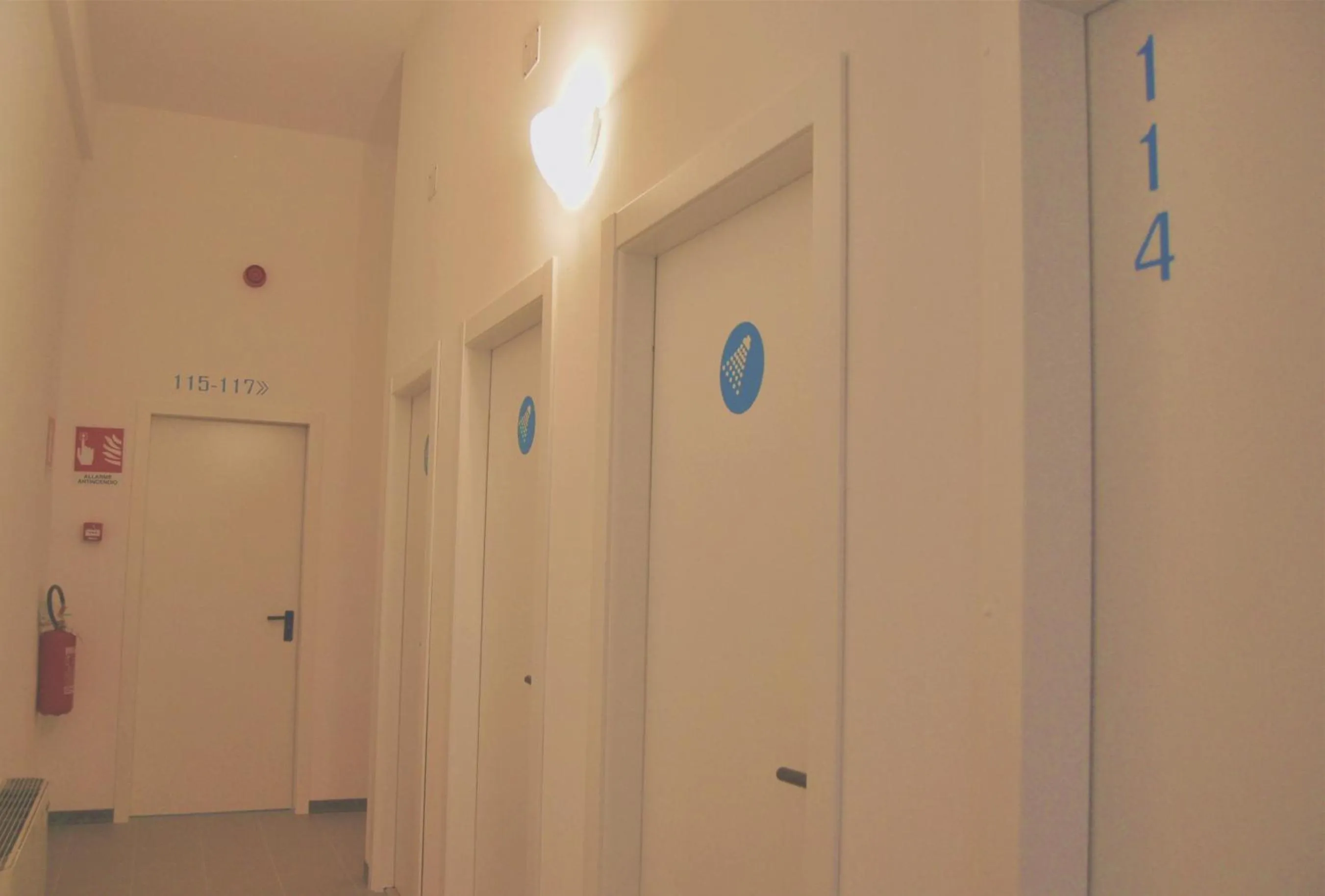 Decorative detail in Mio Hostel