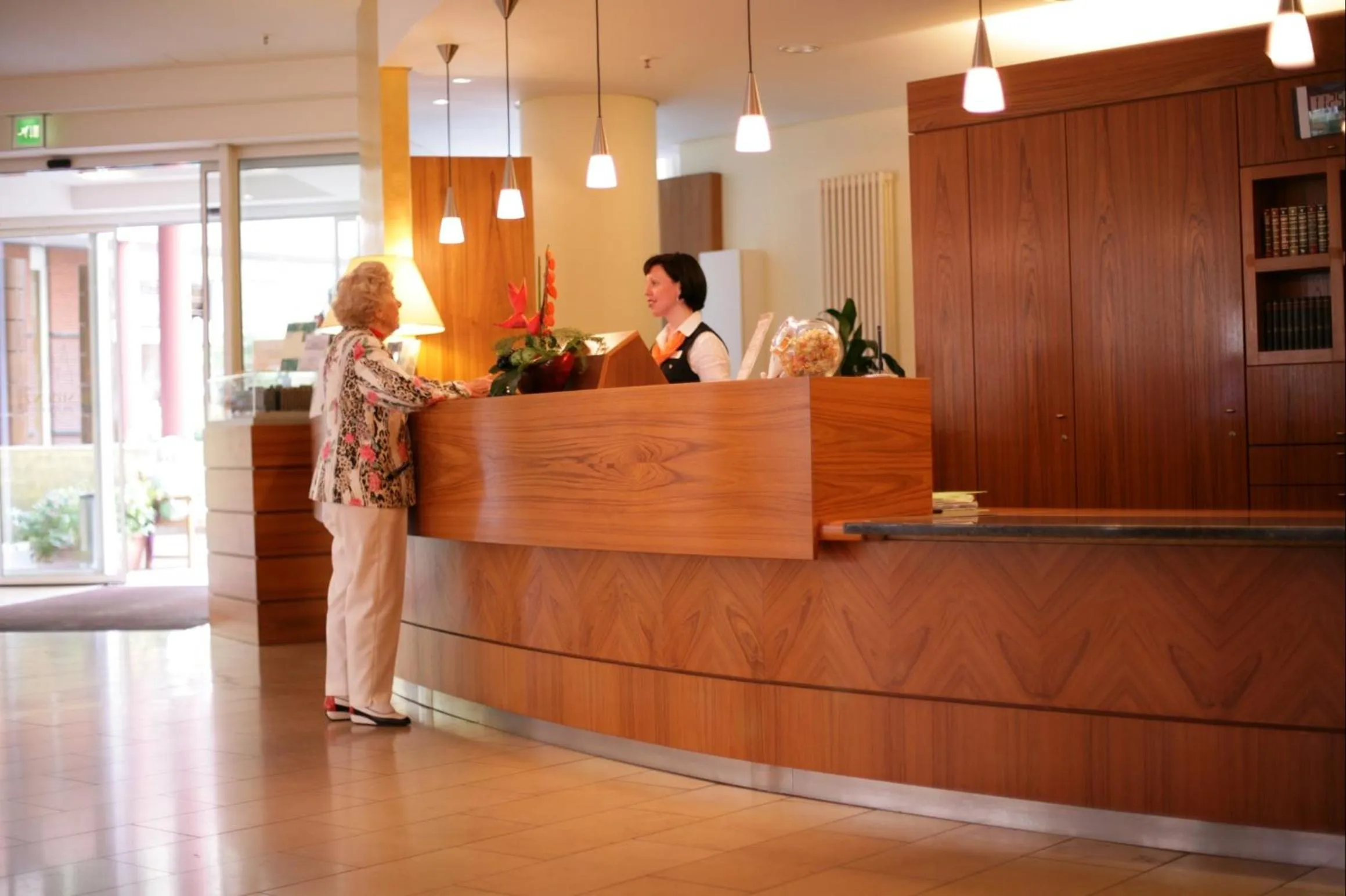 Lobby or reception in Residenz am Dom Boardinghouse Apartments