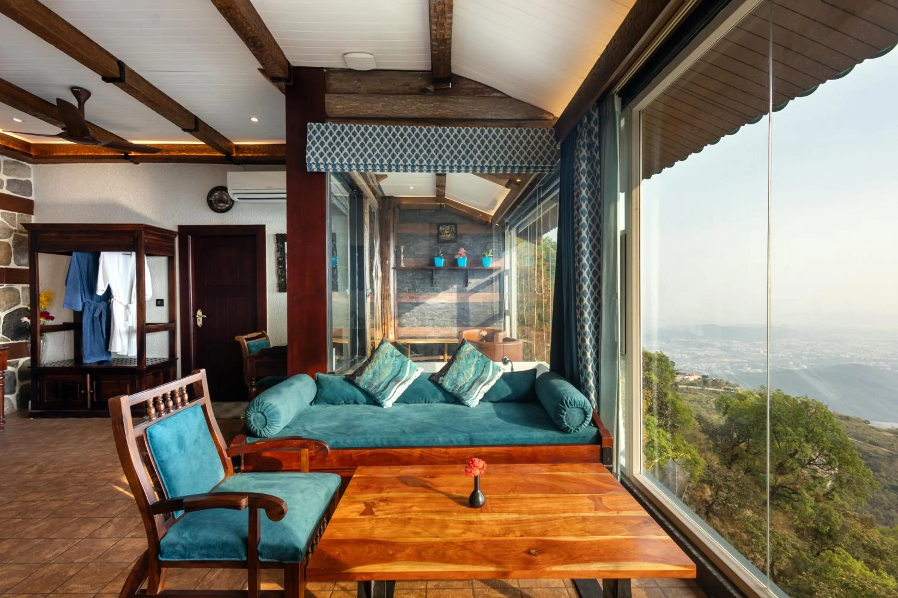 View (from property/room) in Jharipani Castle