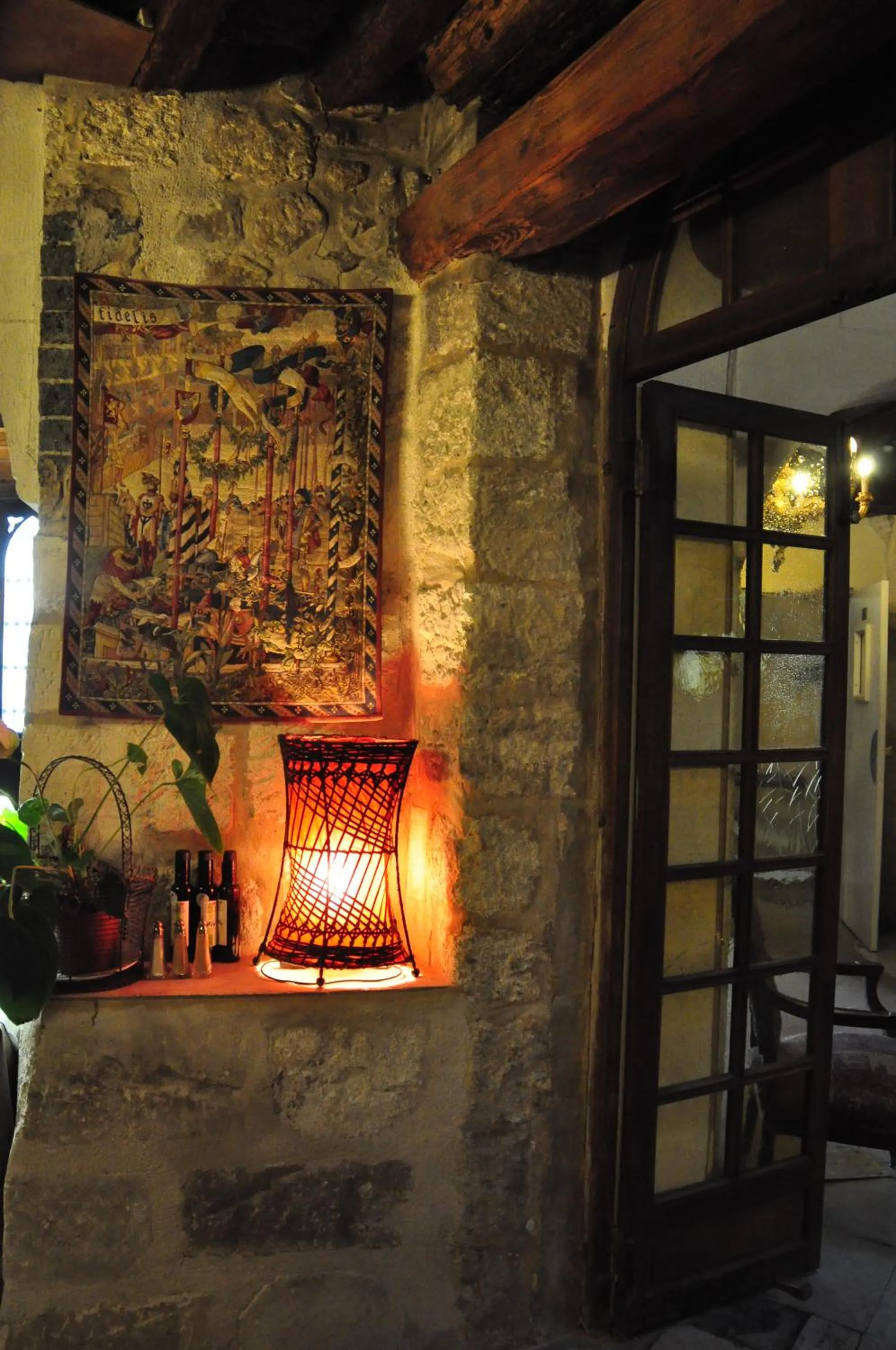 Decorative detail in Hôtel du Palais des Papes