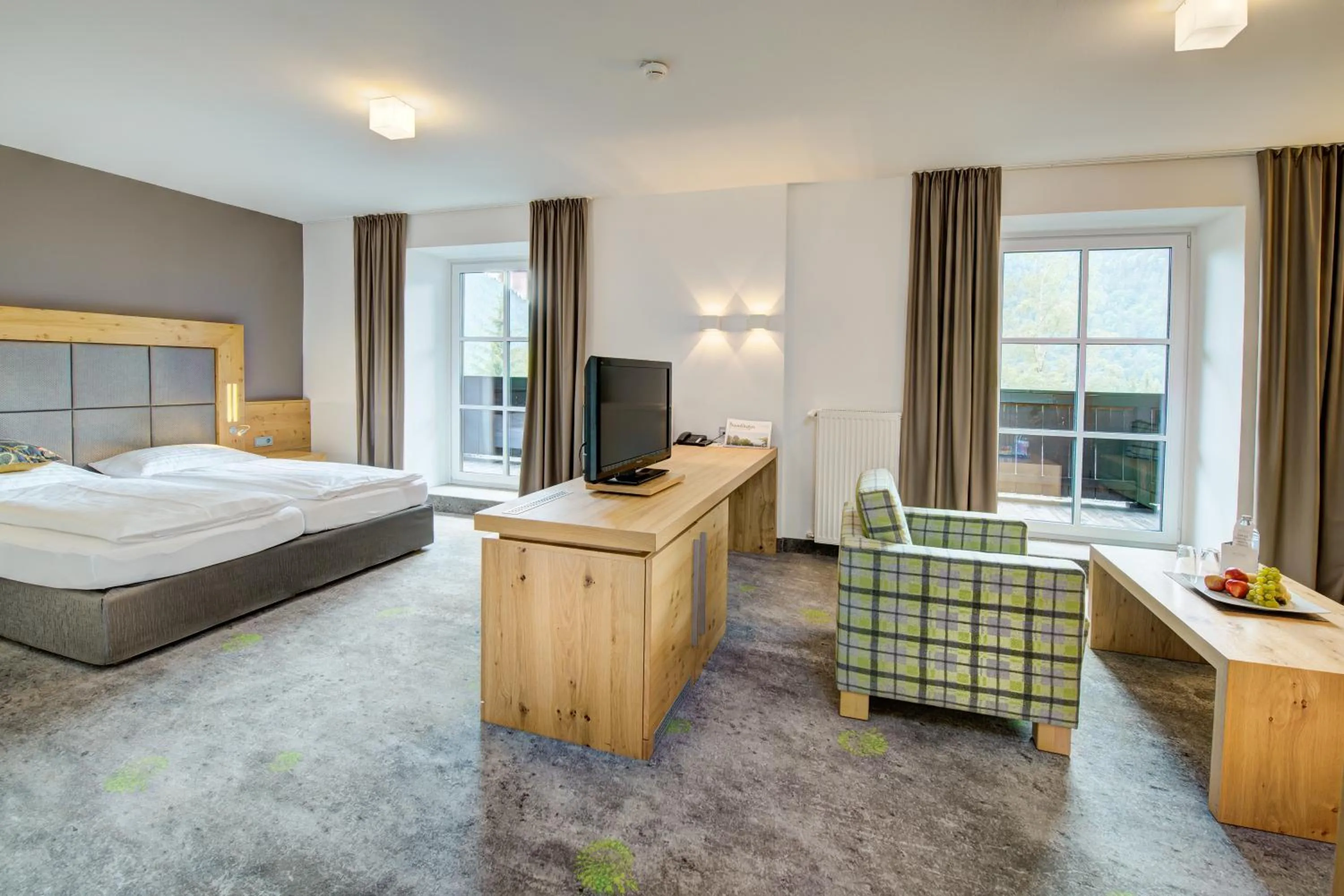 Photo of the whole room, Bed in Hotel Gut Brandlhof