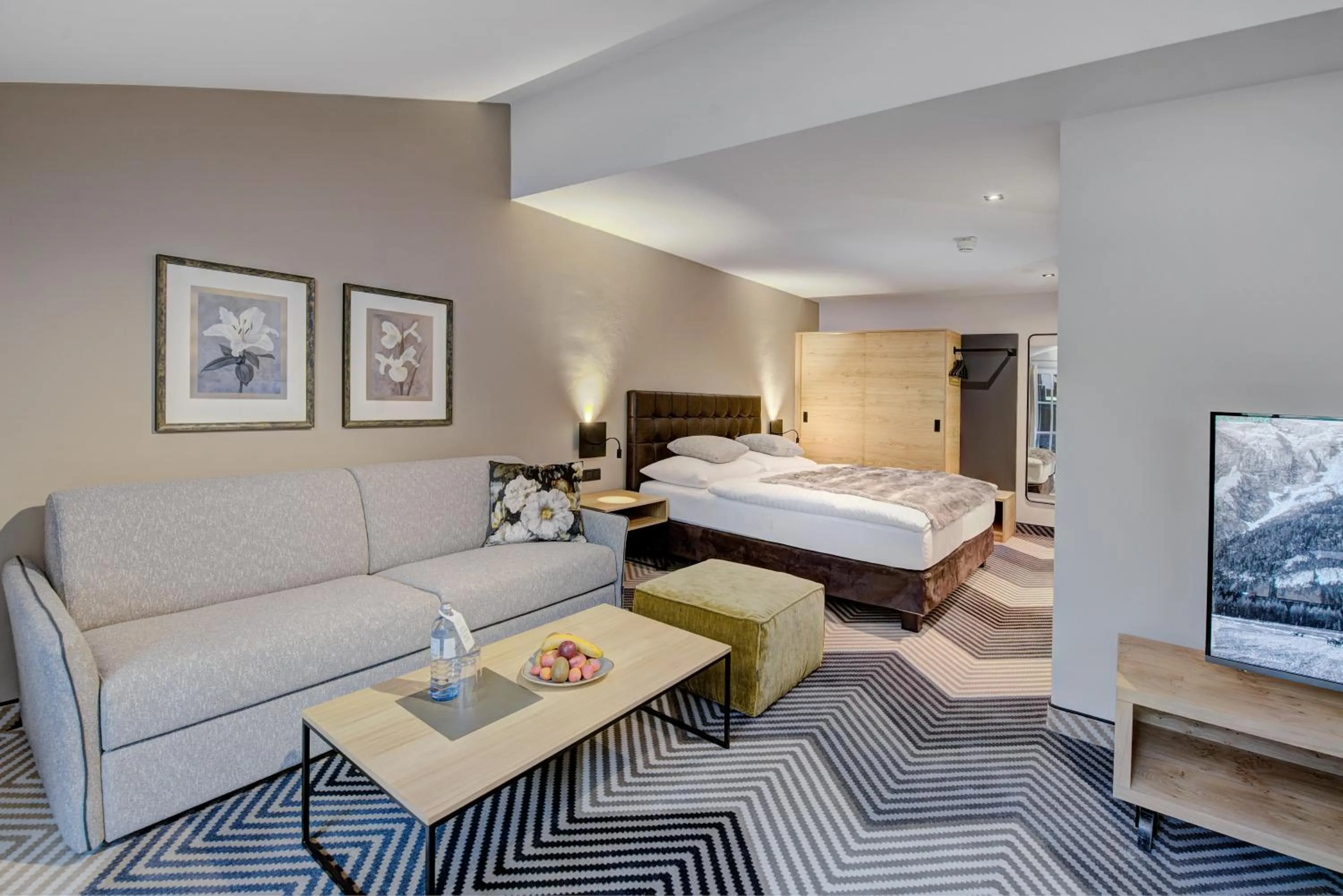 Photo of the whole room, Bed in Hotel Gut Brandlhof