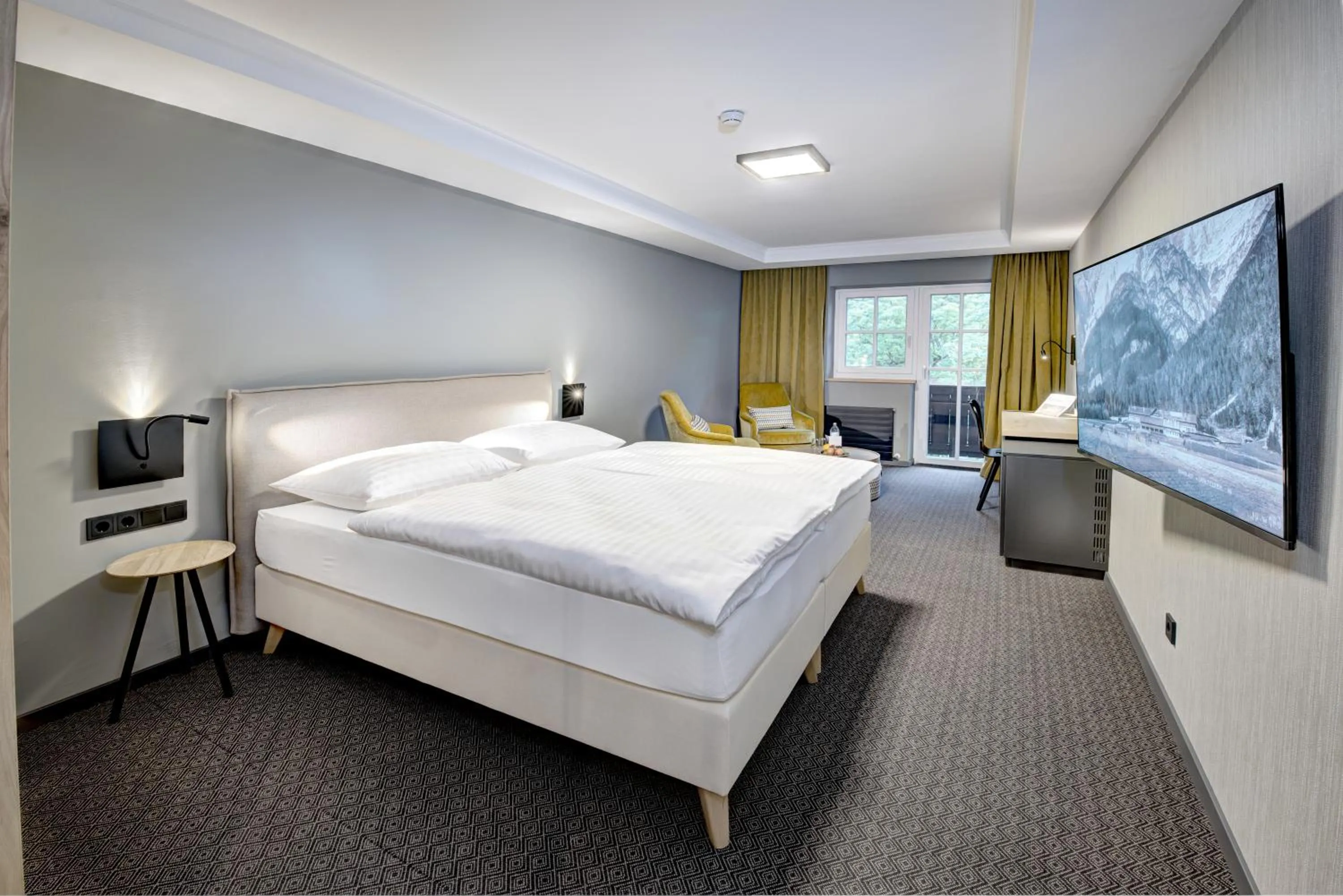 Photo of the whole room, Bed in Hotel Gut Brandlhof