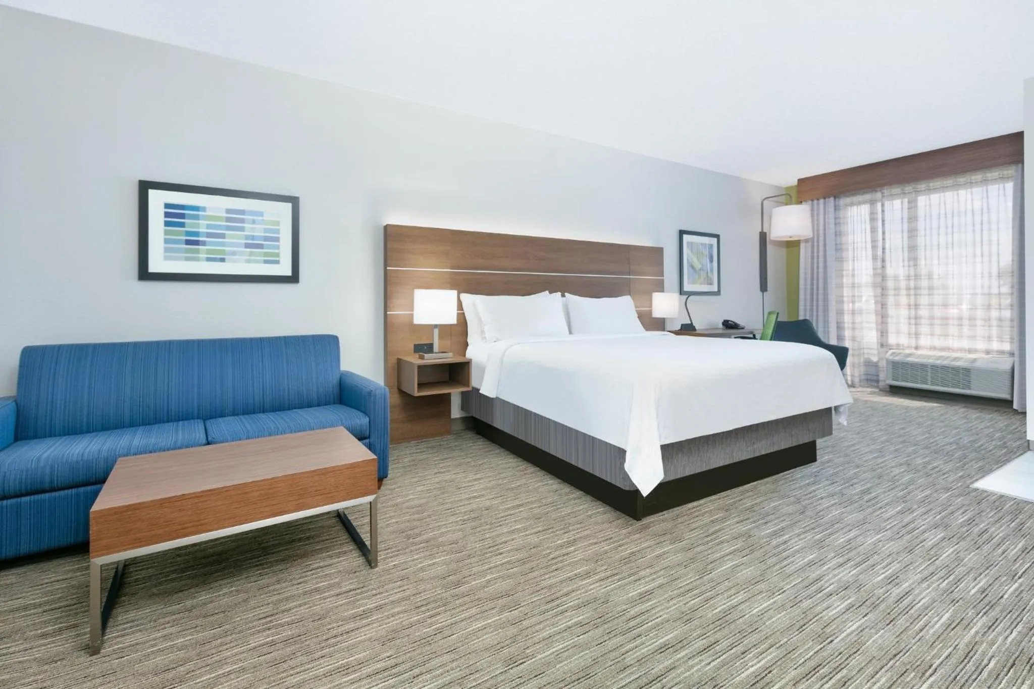 Photo of the whole room, Bed in Holiday Inn Express Hotel & Suites Dallas Fort Worth Airport South by IHG