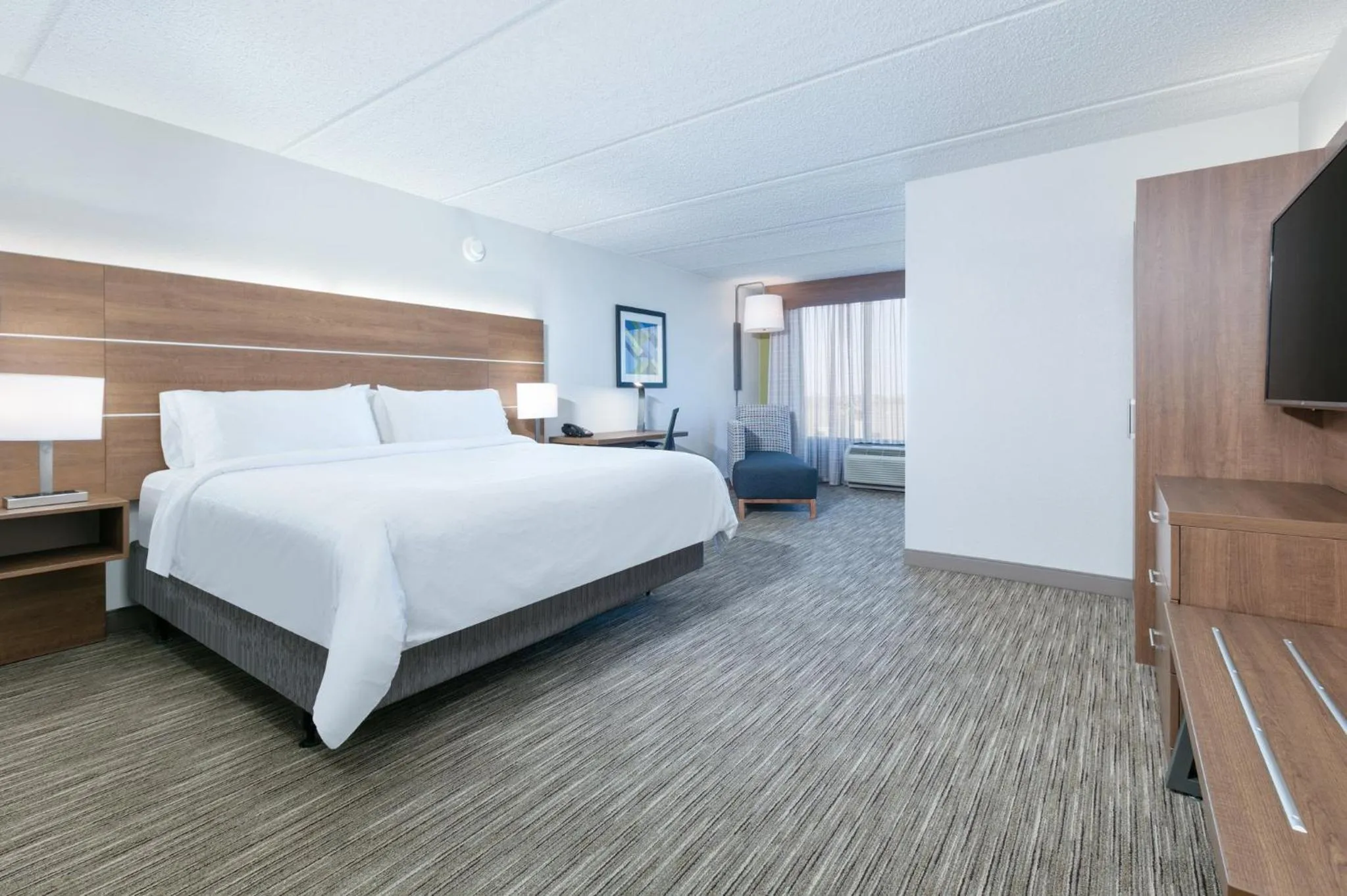Photo of the whole room, Bed in Holiday Inn Express Hotel & Suites Dallas Fort Worth Airport South by IHG