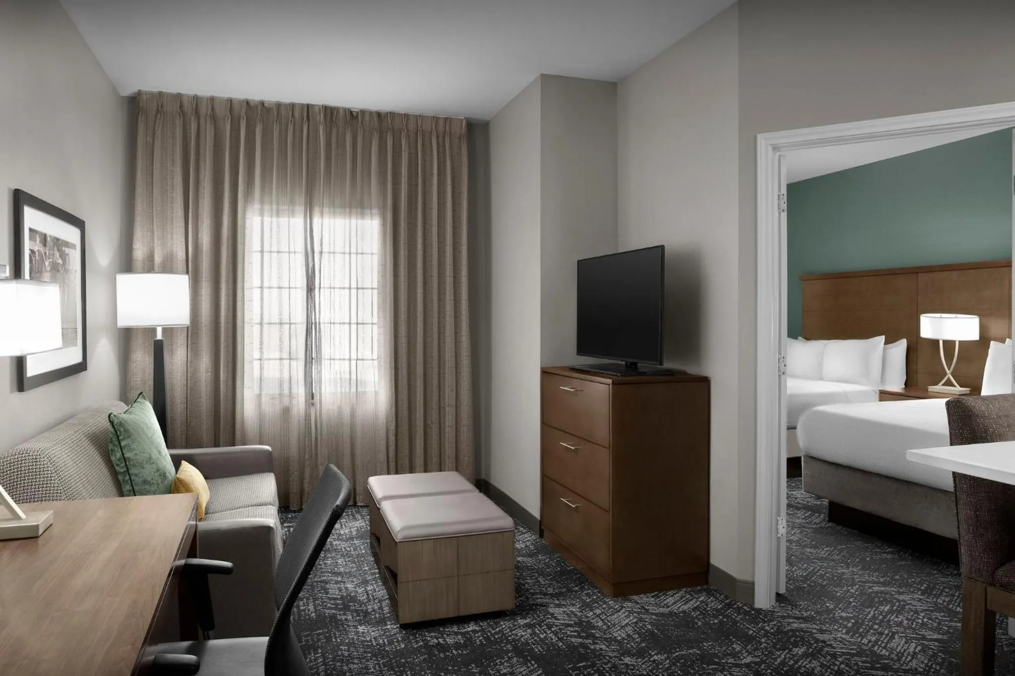 Photo of the whole room, Bed in Staybridge Suites West Fort Worth by IHG