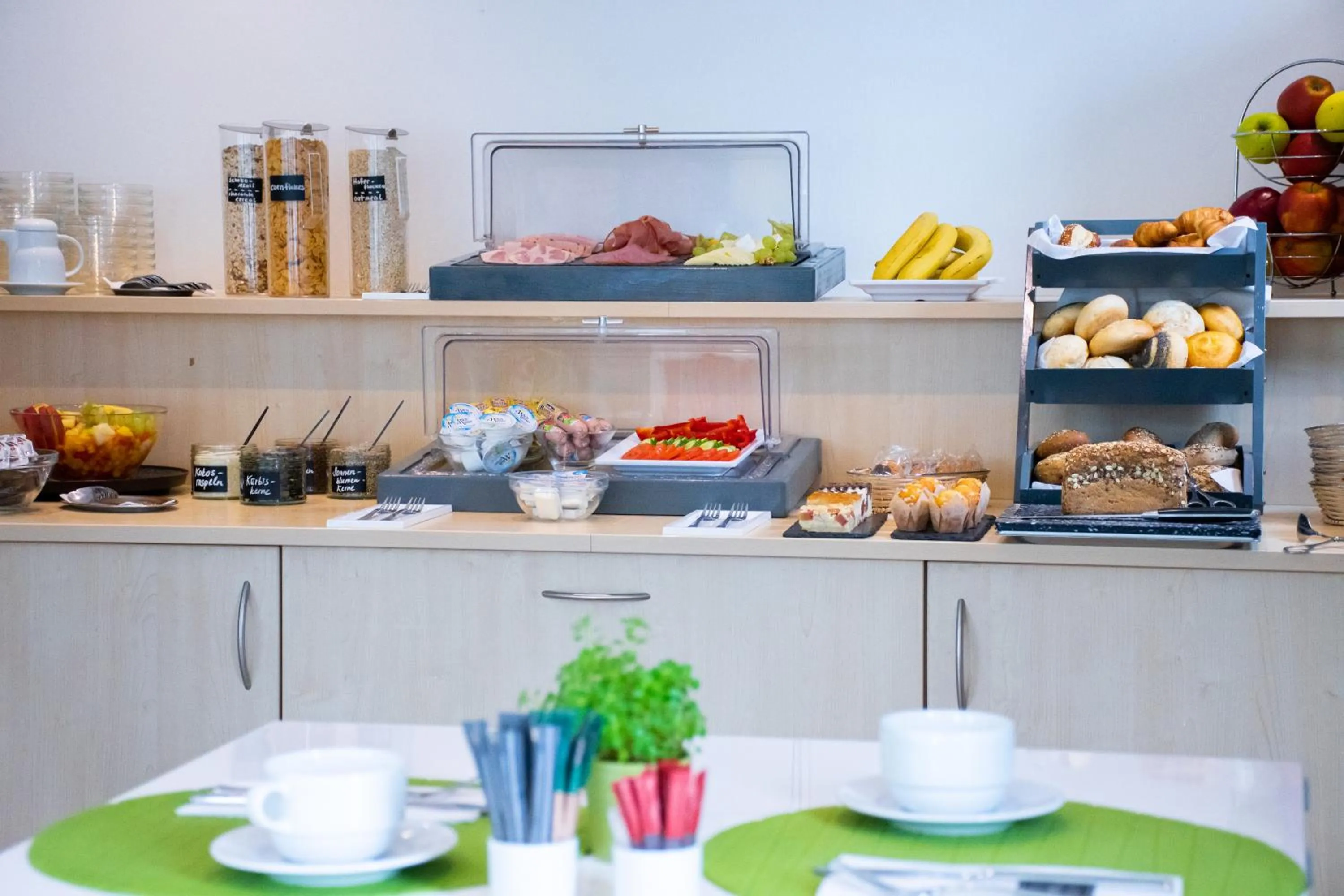 Buffet breakfast in Taste Smart Hotel Backnang