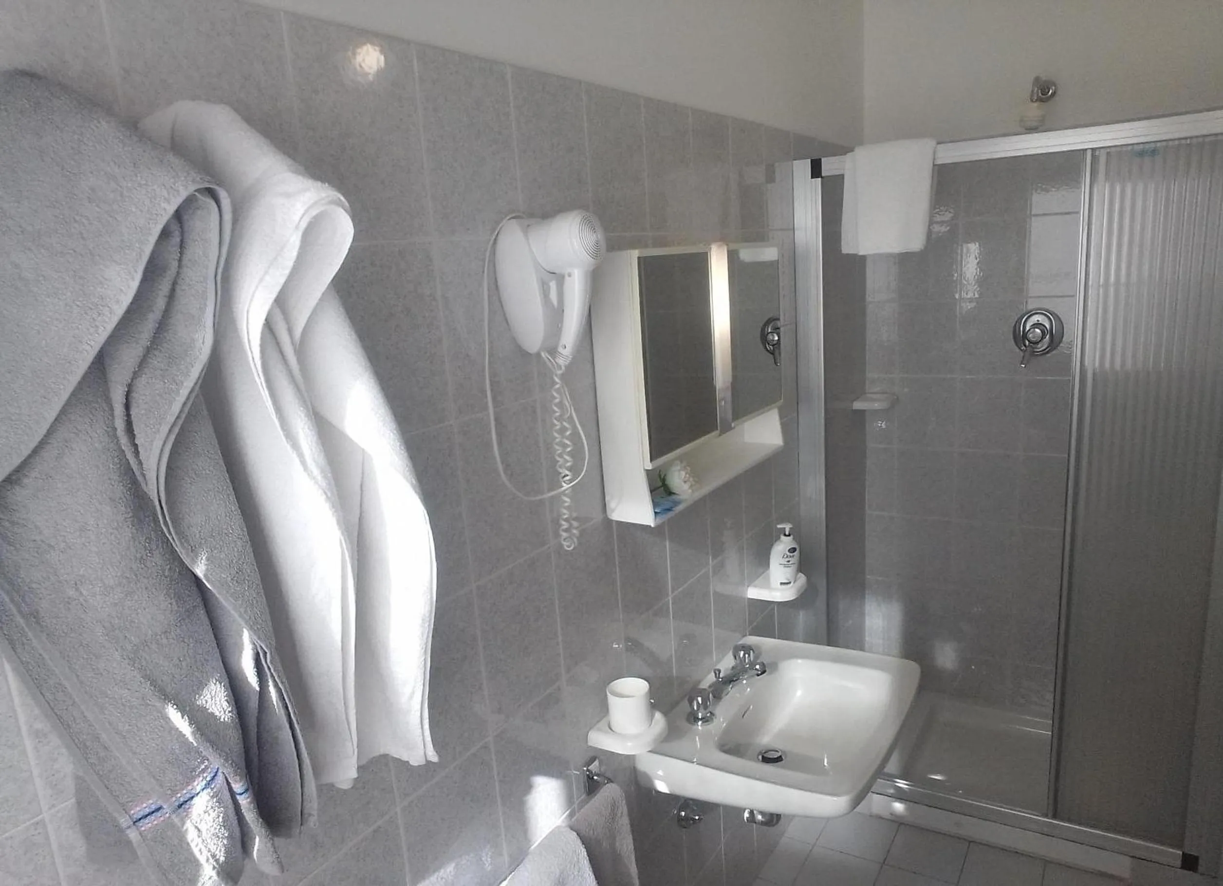 Bathroom in Albergo Ester