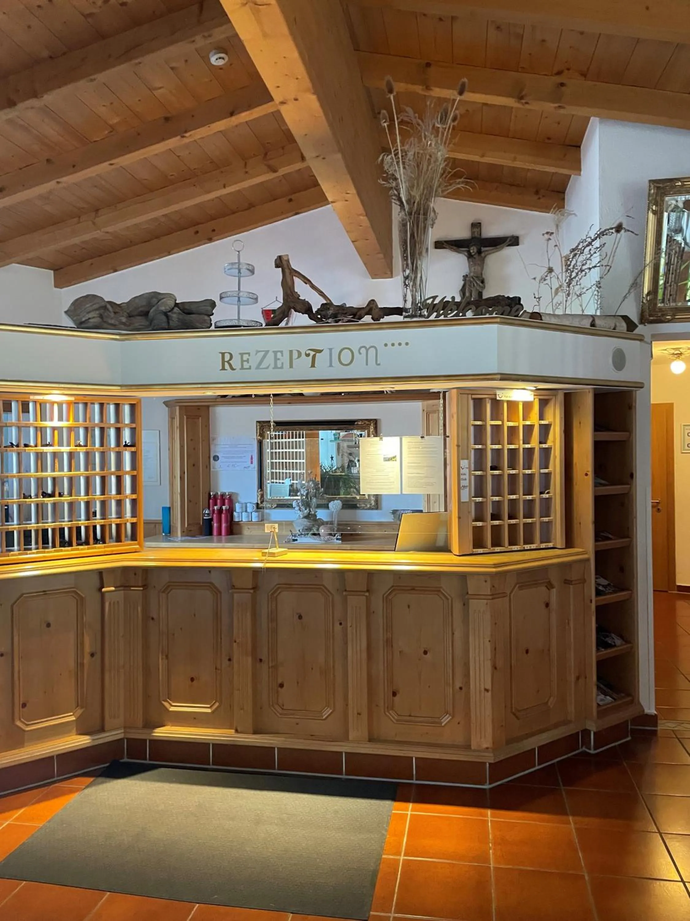 Lobby or reception in Hotel Alpina nature-wellness