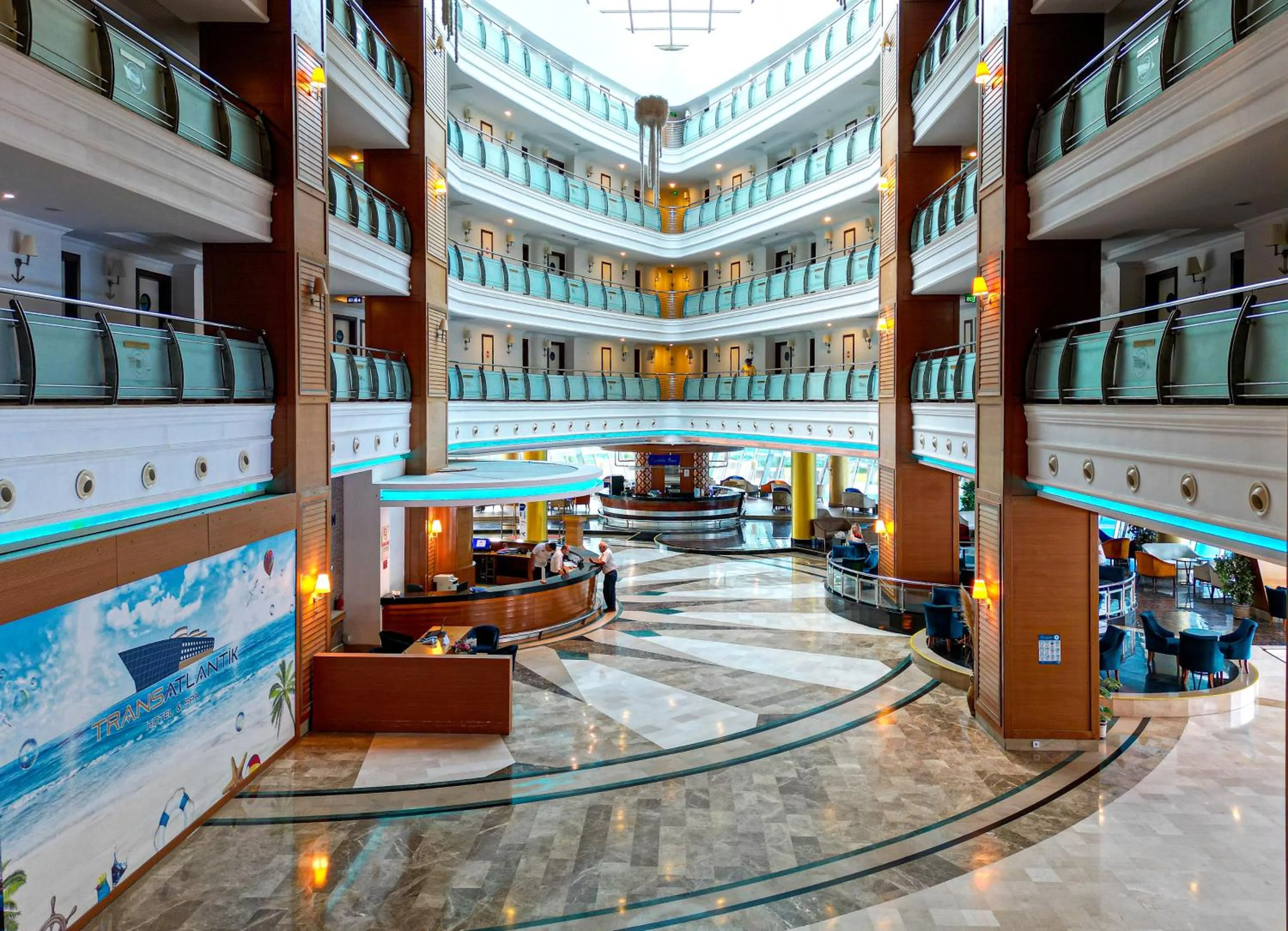 Lobby or reception in Transatlantik Hotel & Spa - Ultra All Inclusive