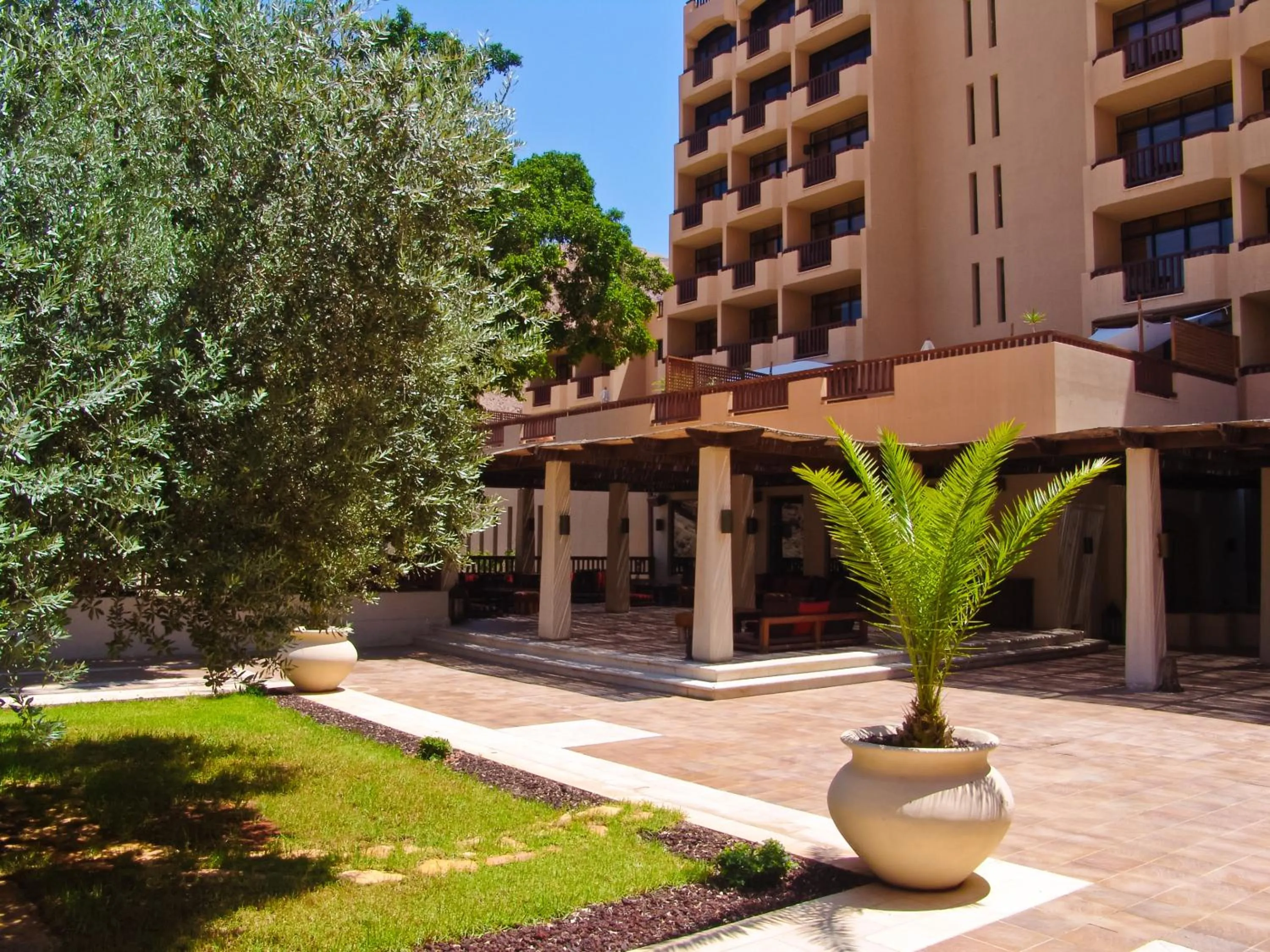 Facade/entrance in Ma'in Hot Springs