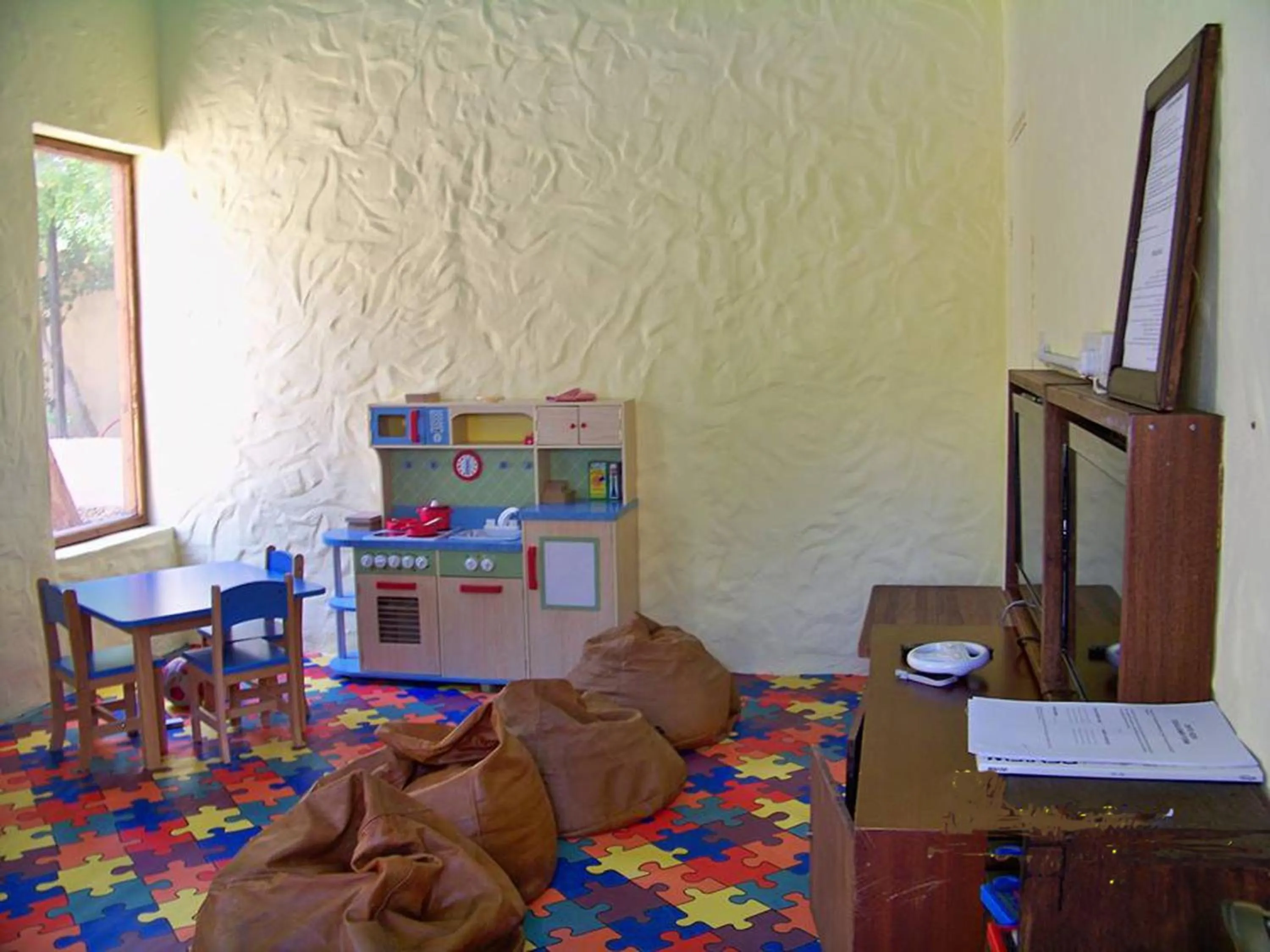 Children play ground in Ma'in Hot Springs