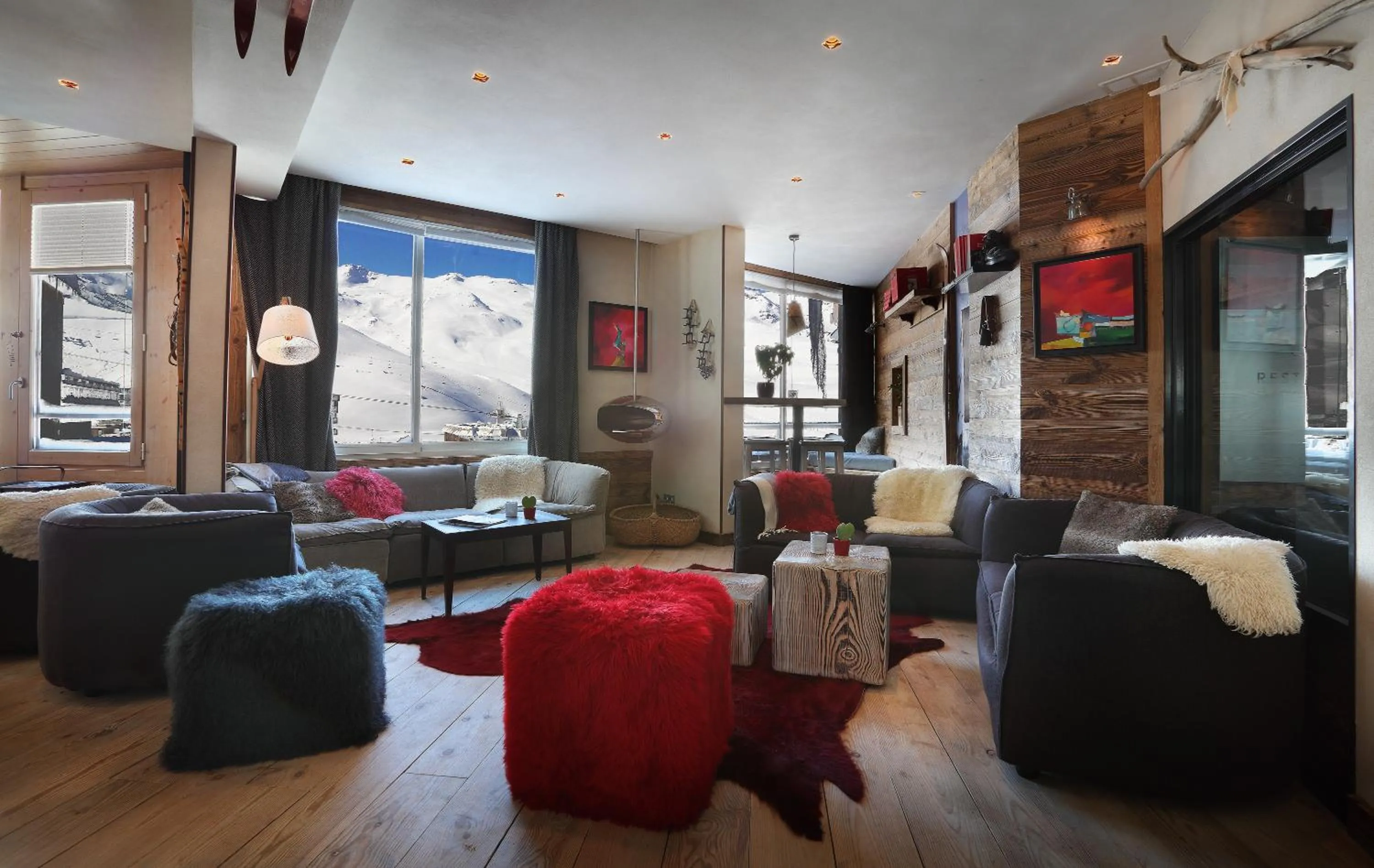 Lounge or bar in Hotel 3 Vallées Val Thorens