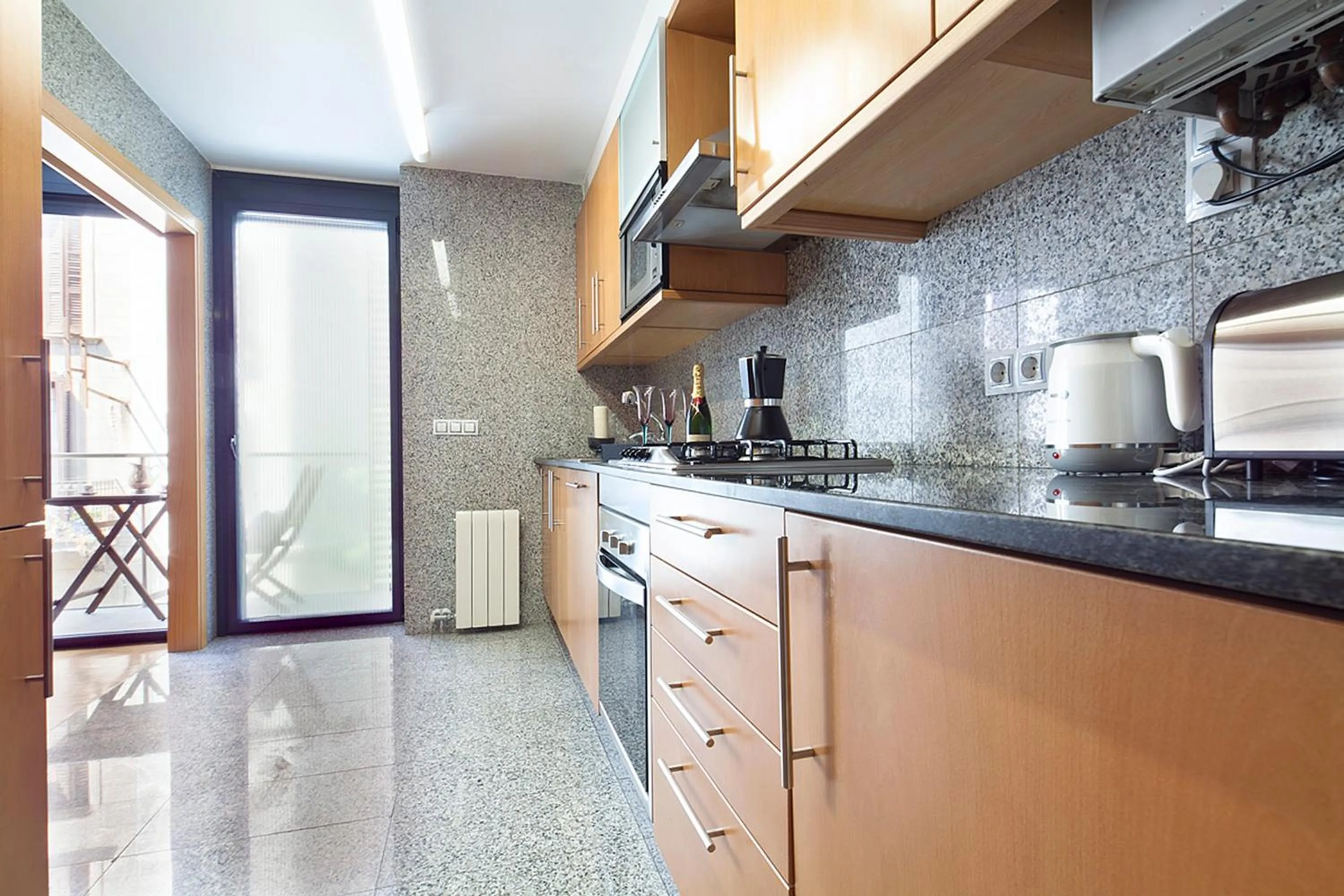 Kitchen or kitchenette in Apartment Barcelona Rentals - Sarria Apartments Near Center