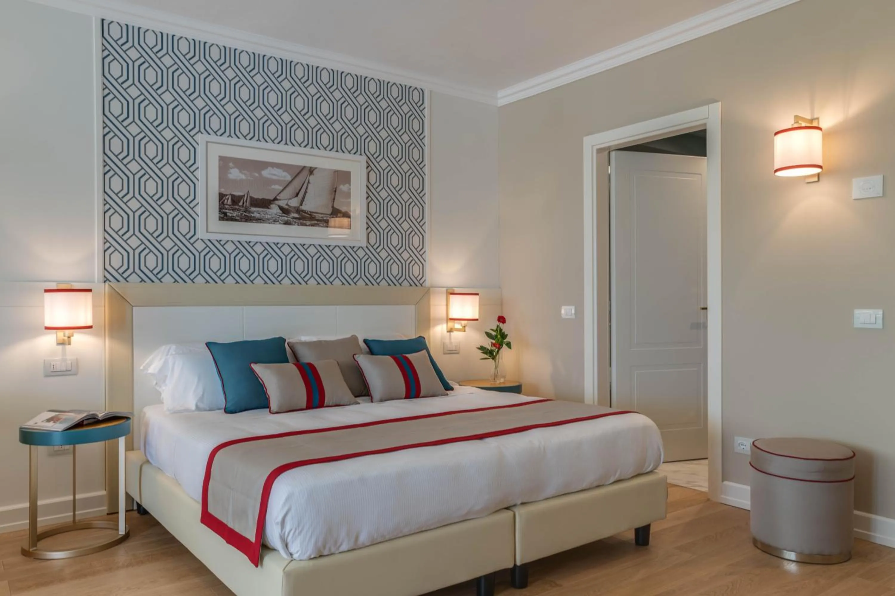 Bed in Grand Hotel & Riviera