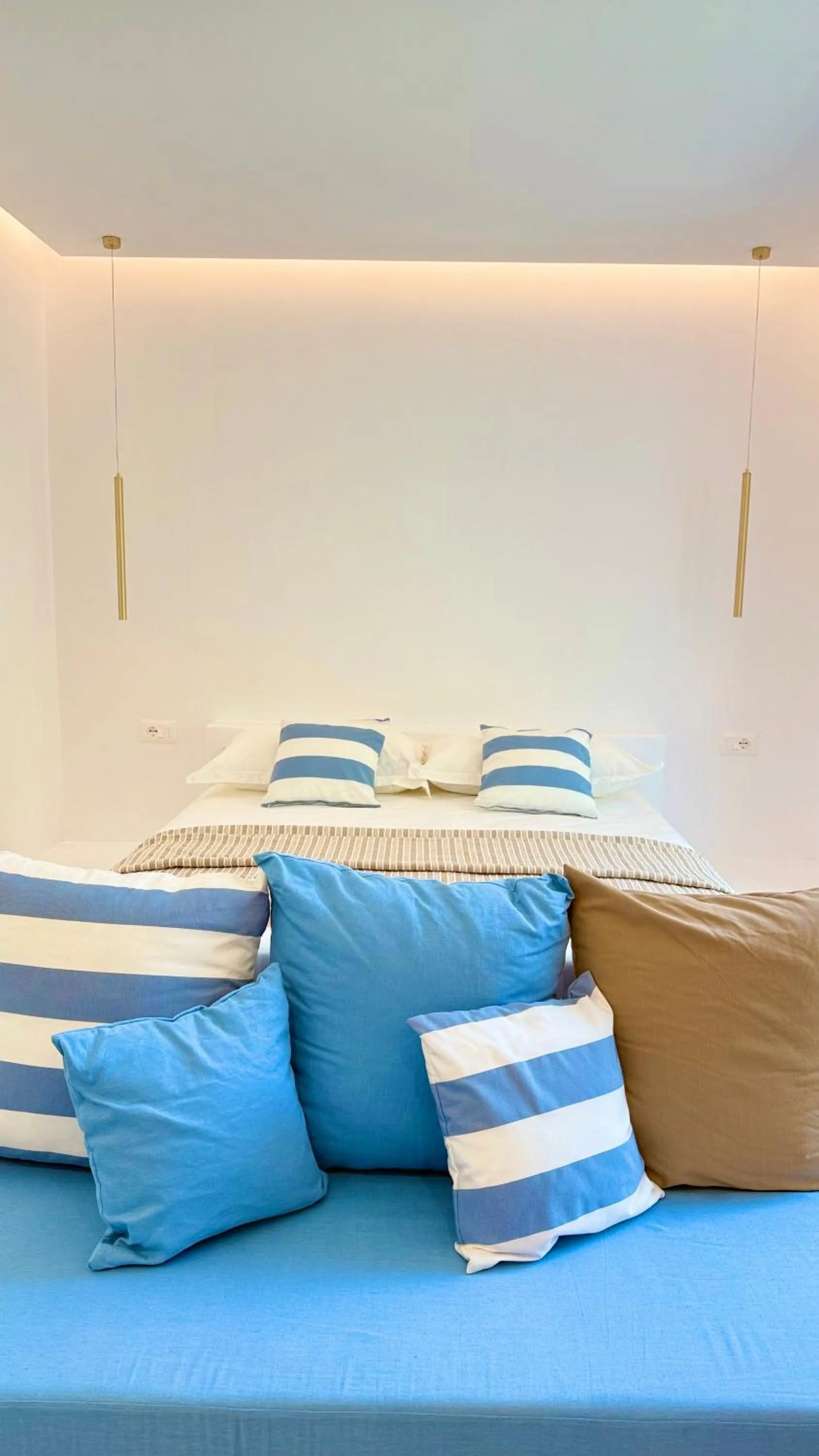 Bed in Rida Village Ksamil Island