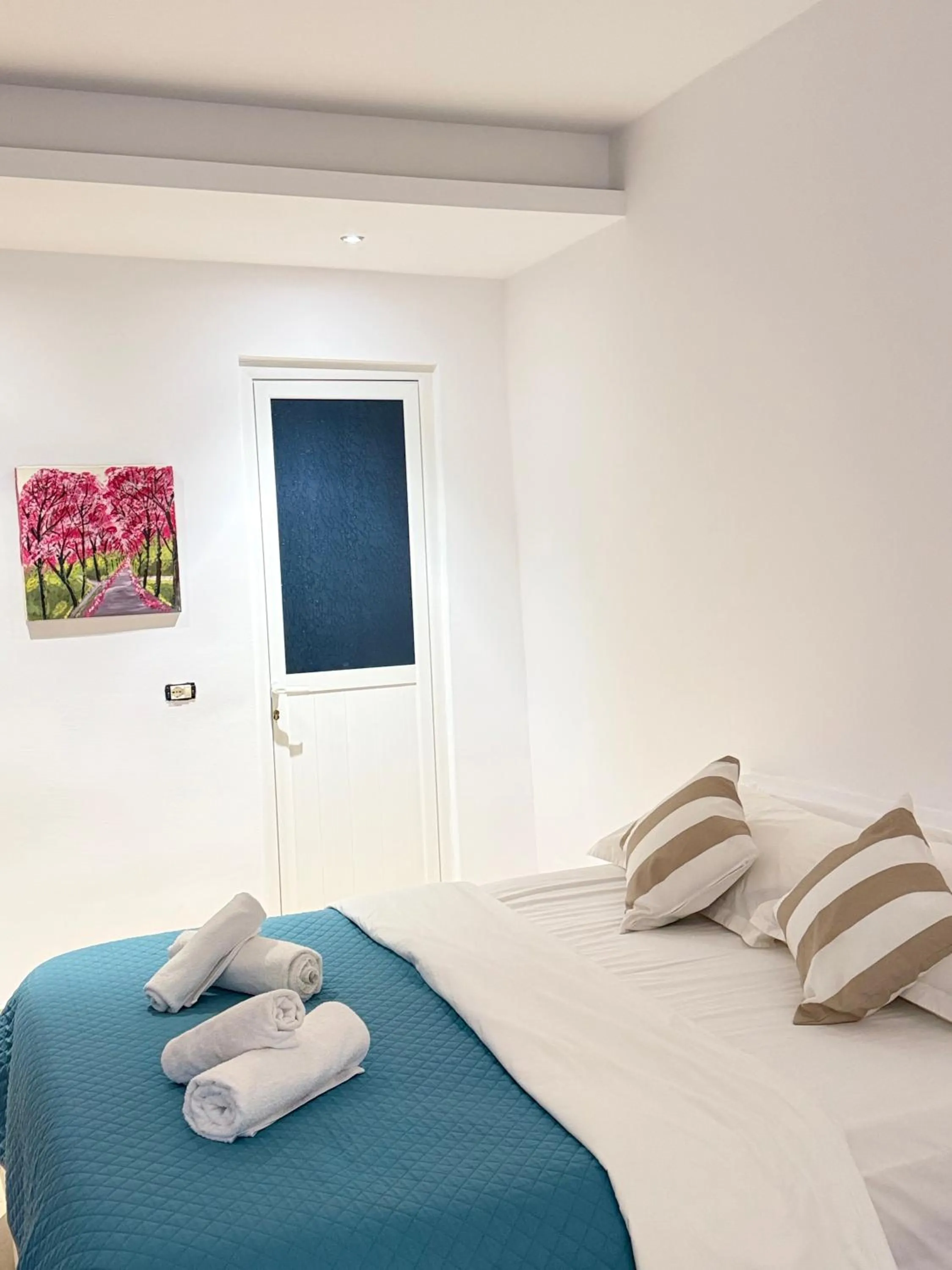 Bed in Rida Village Hotel Ksamil Island