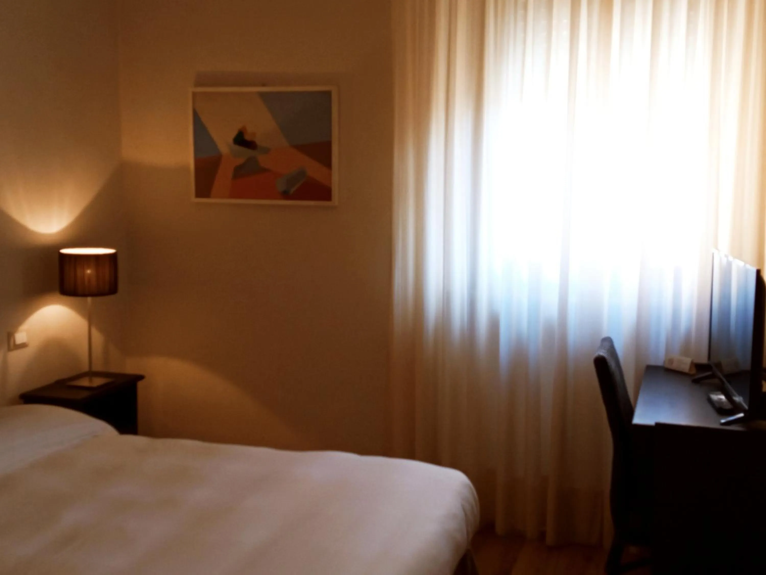 Bed in Hotel Touring