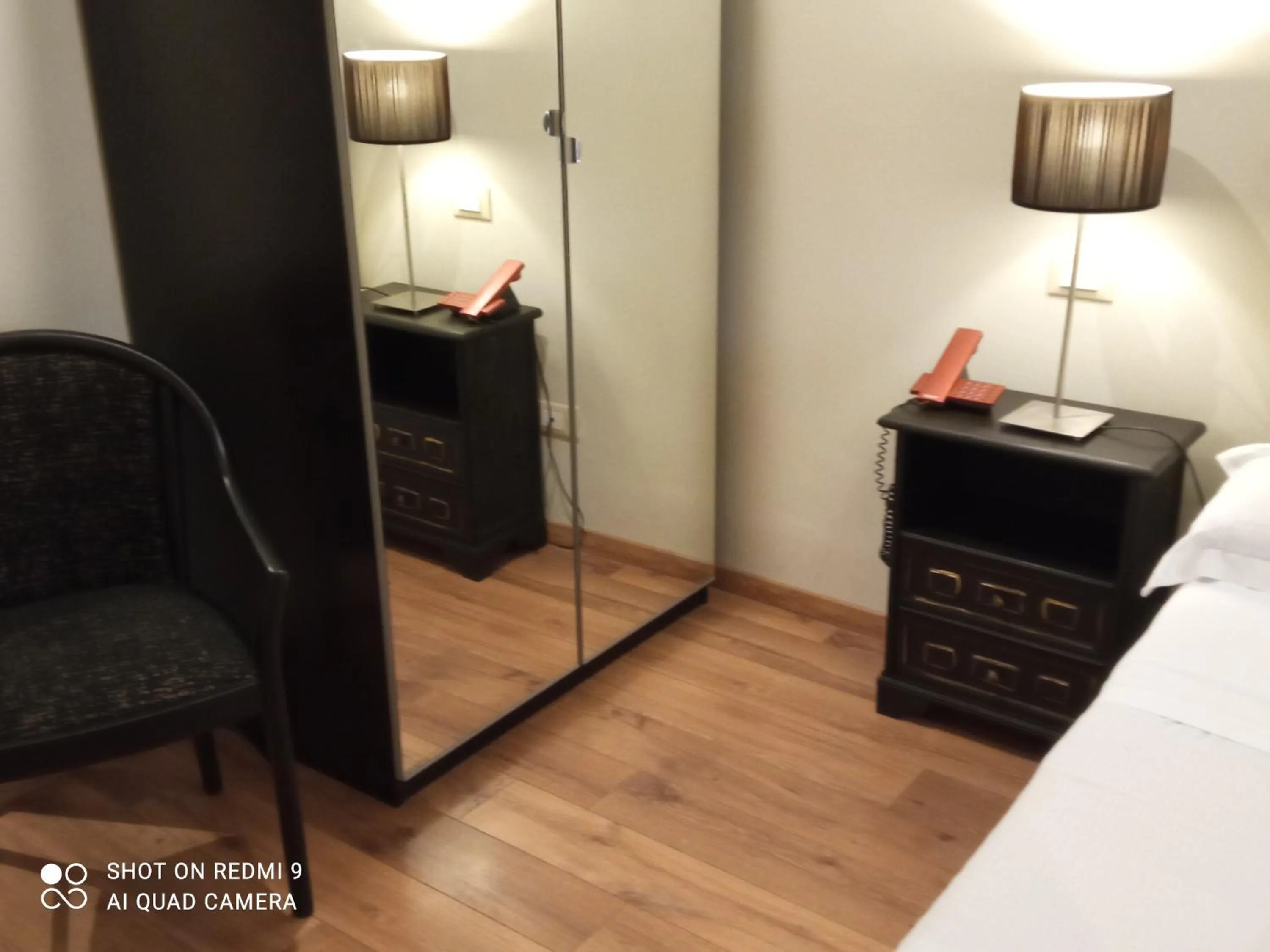 Bed in Hotel Touring