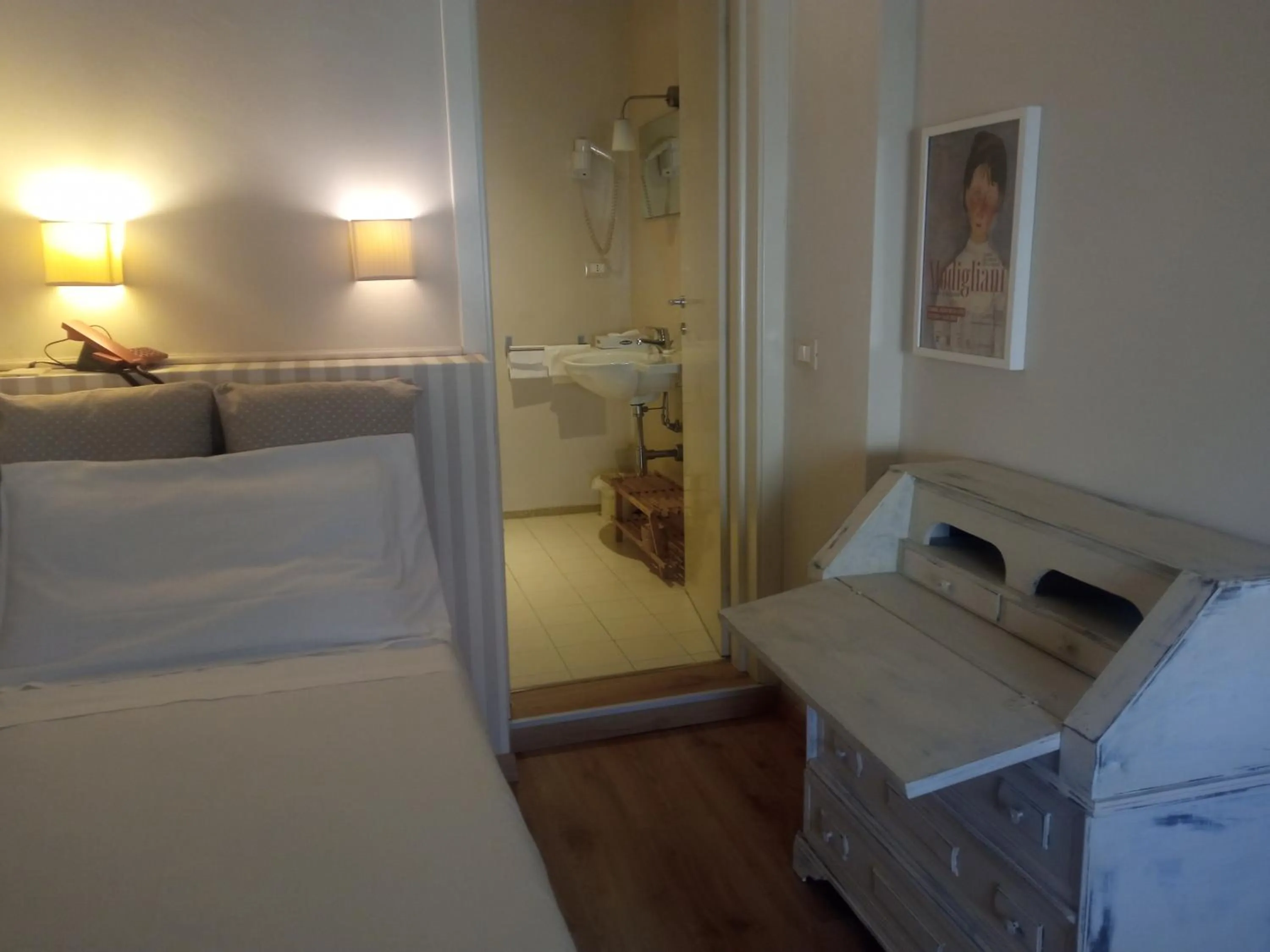 Bed in Hotel Touring