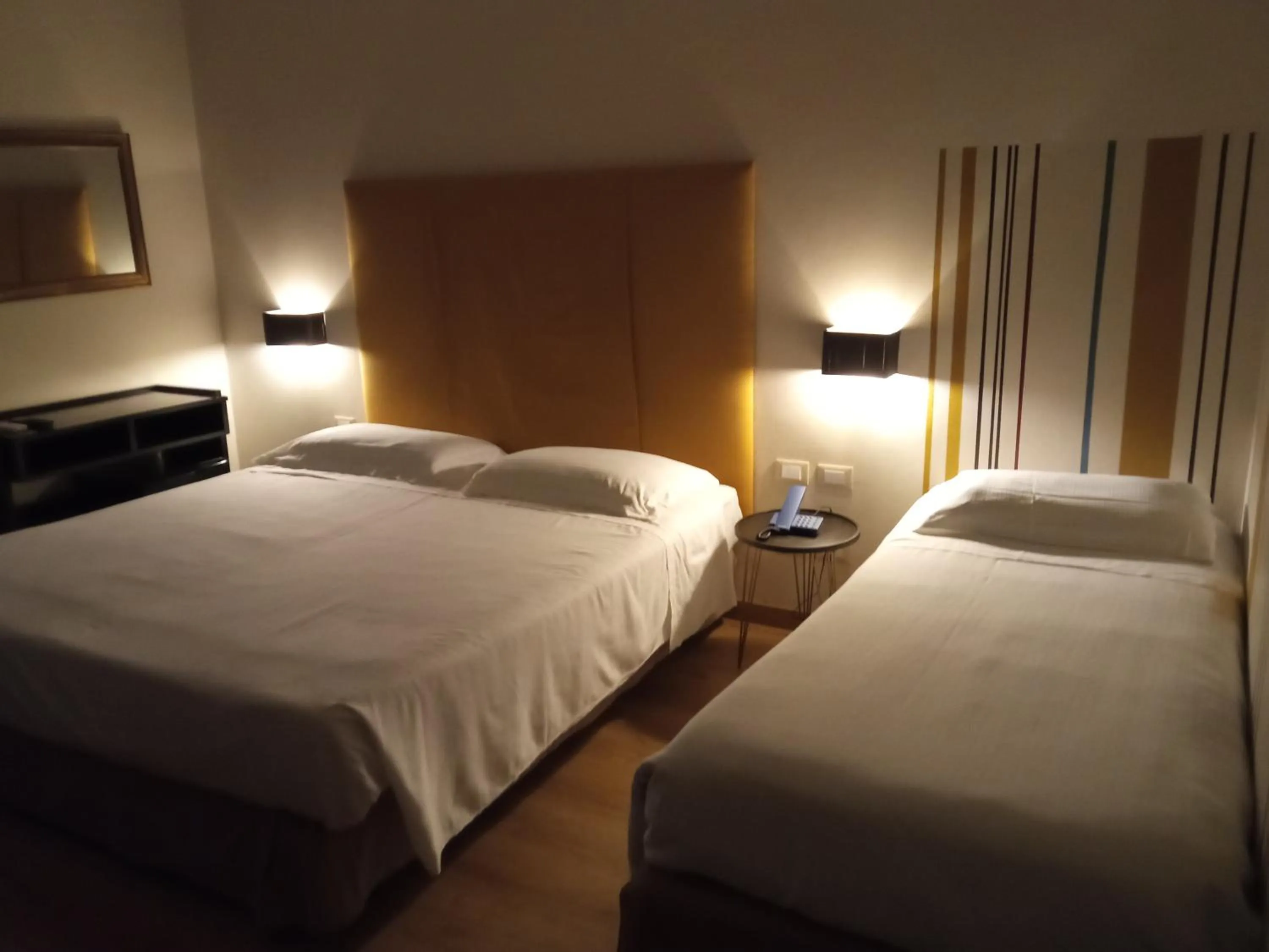 Bed in Hotel Touring