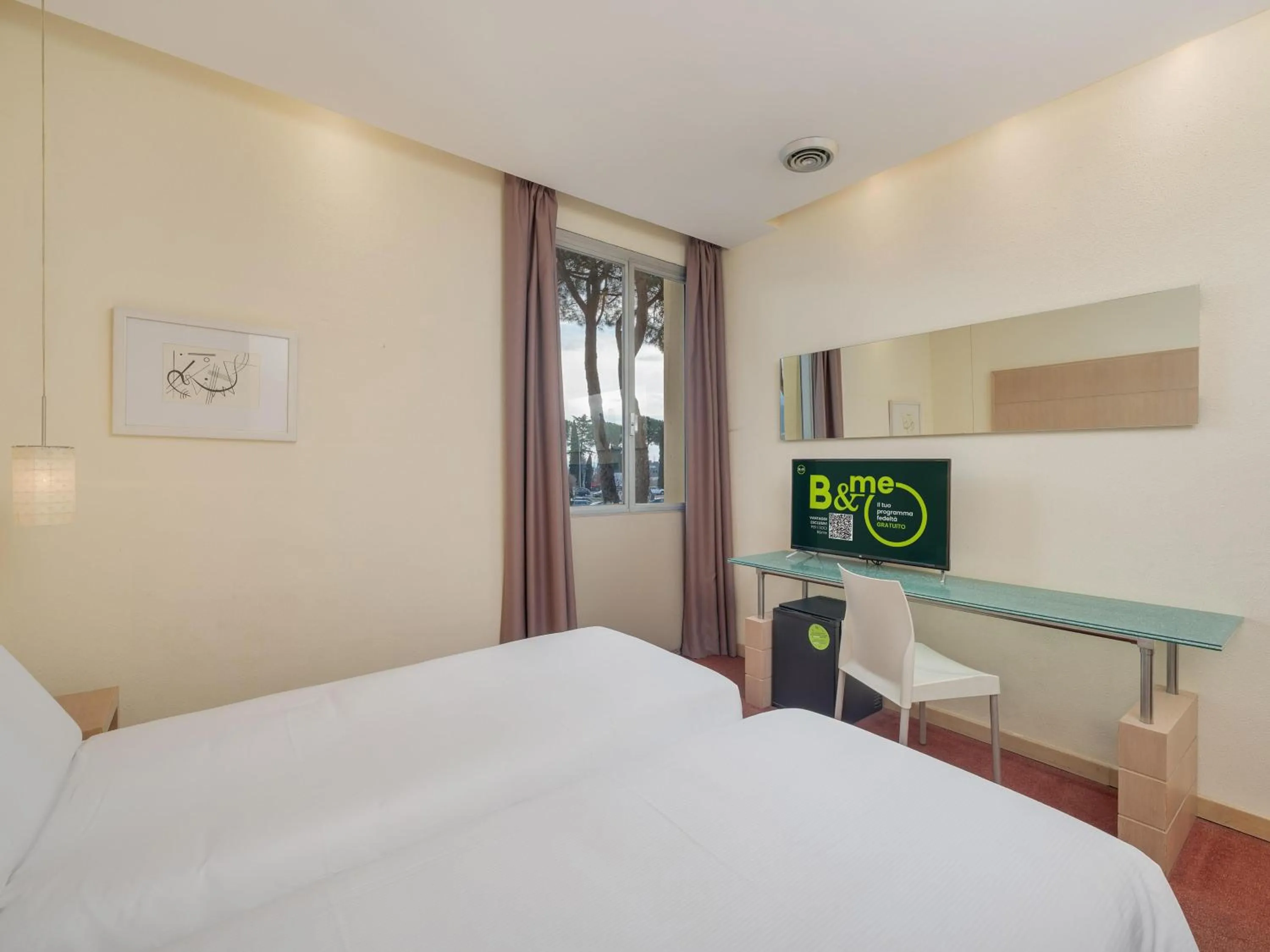 Photo of the whole room, Bed in B&B HOTEL Calenzano First