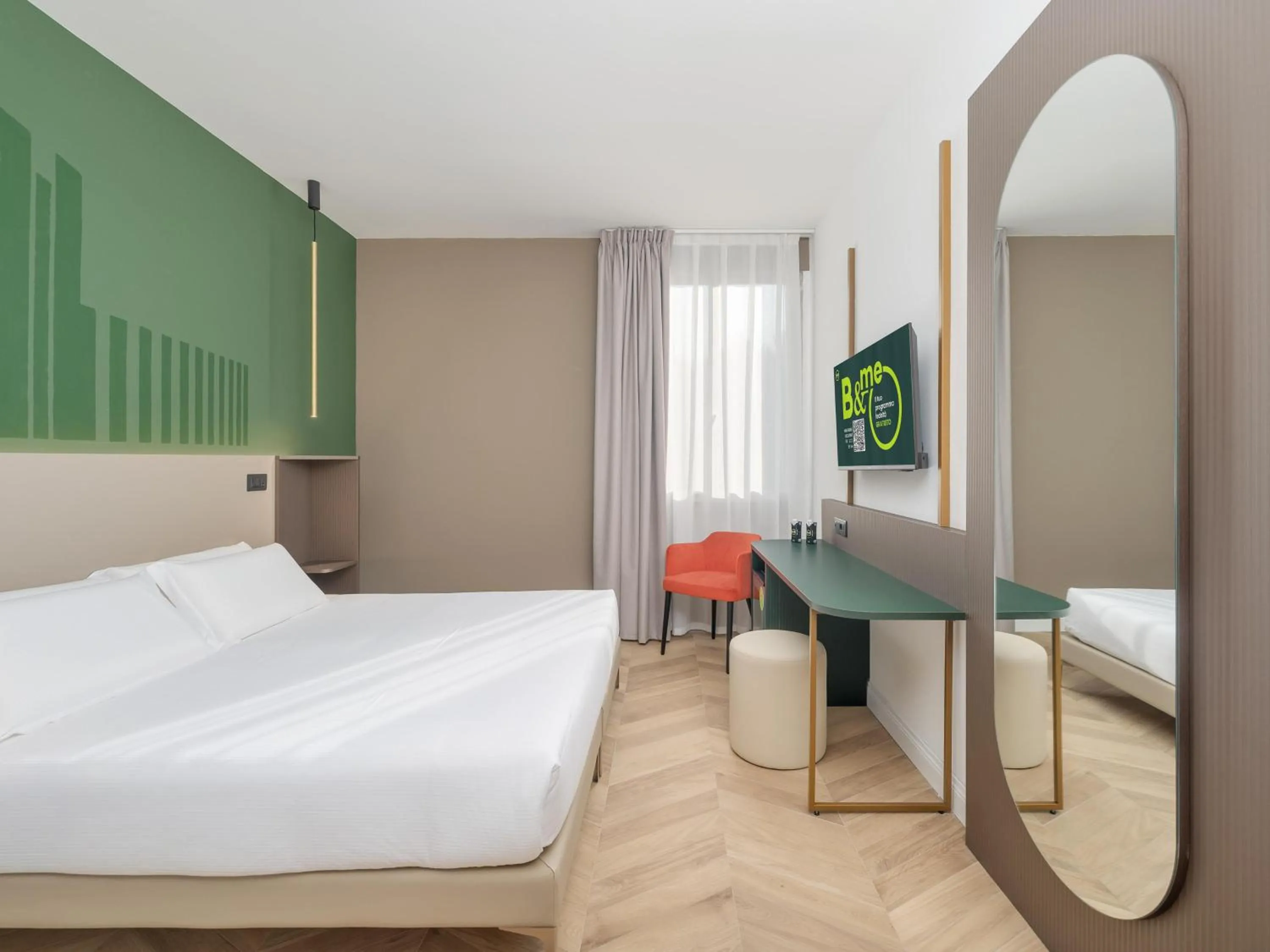 Photo of the whole room, Bed in B&B HOTEL Calenzano First