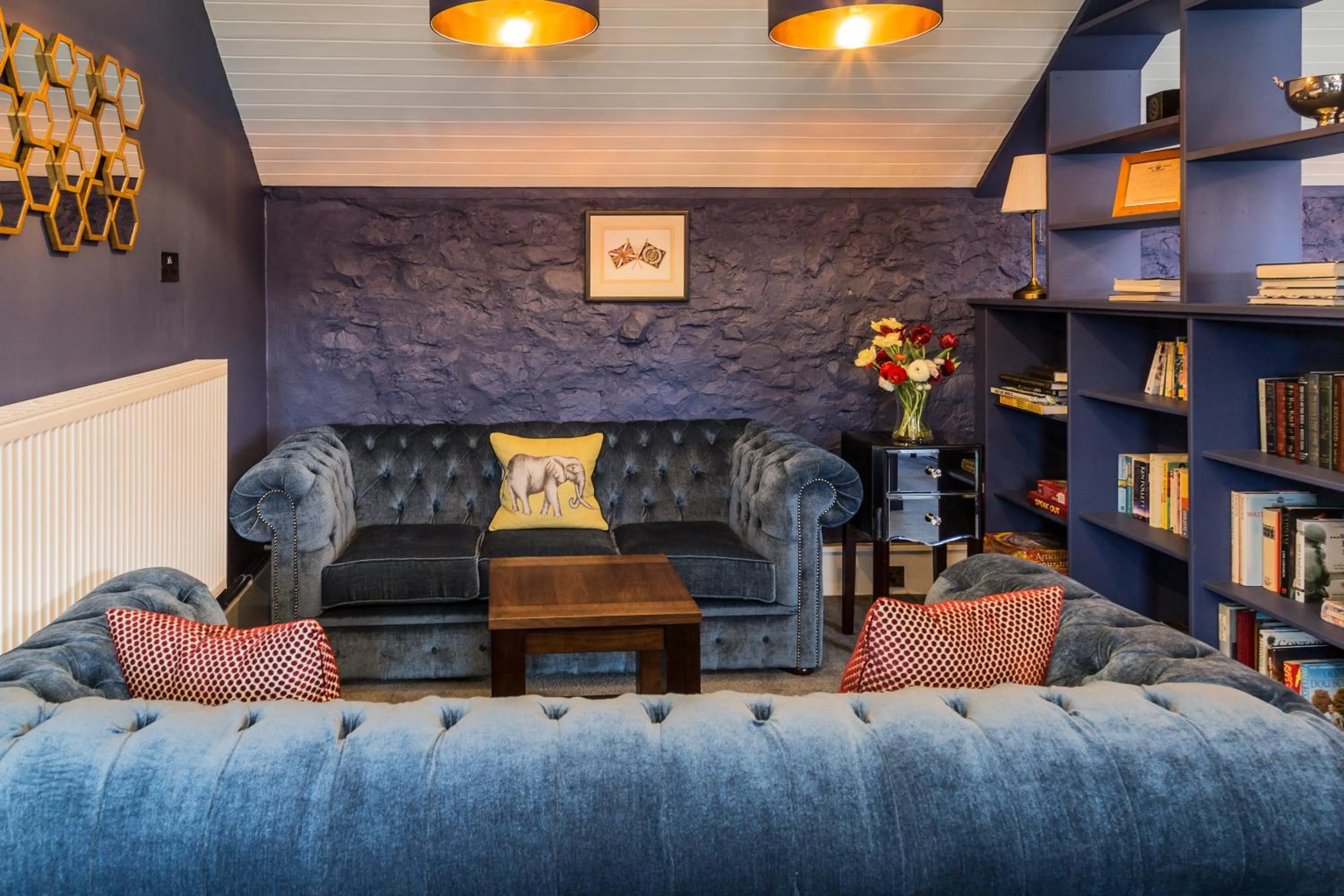 Library in The Inn at Loch Tummel