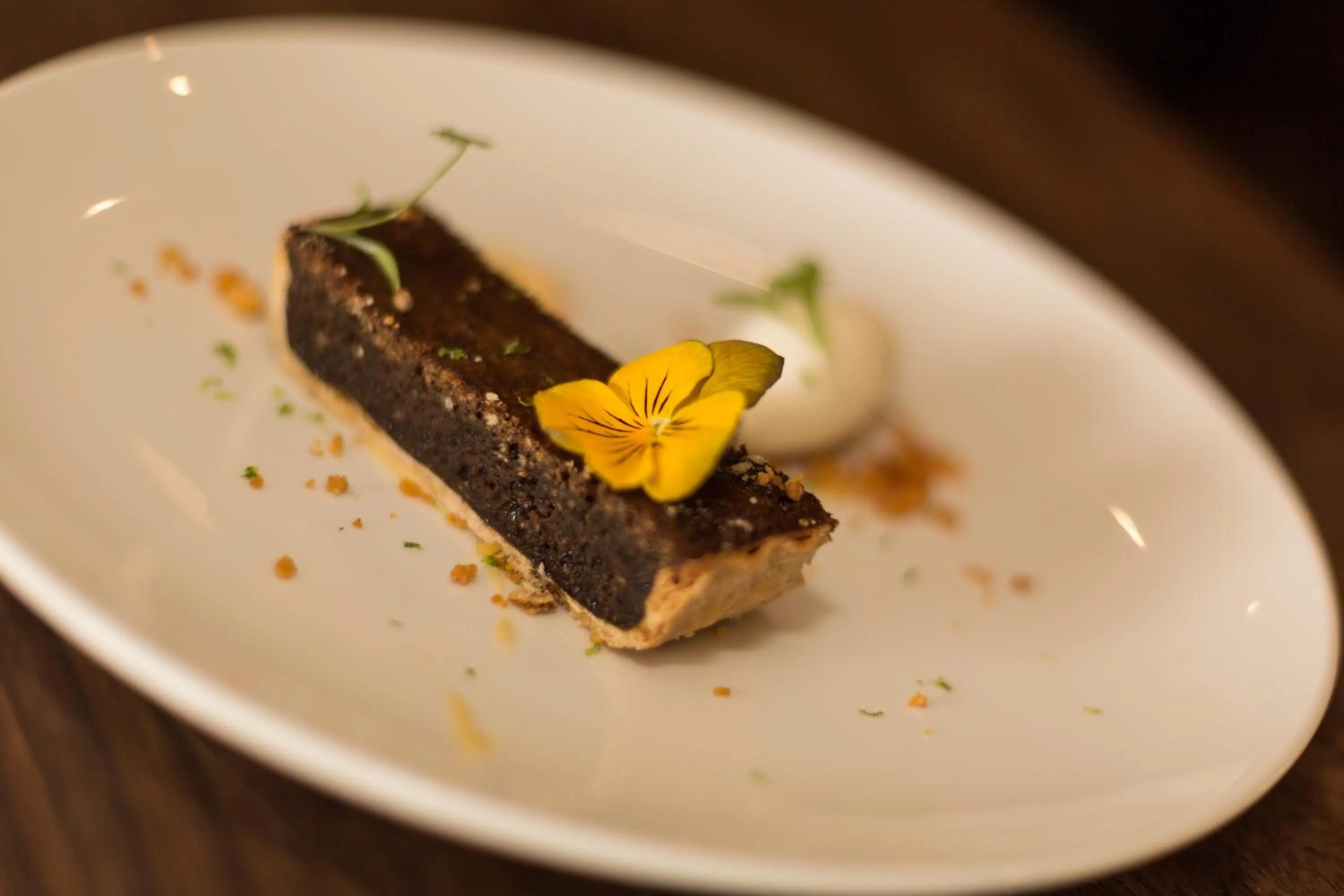 Food close-up in The Inn at Loch Tummel