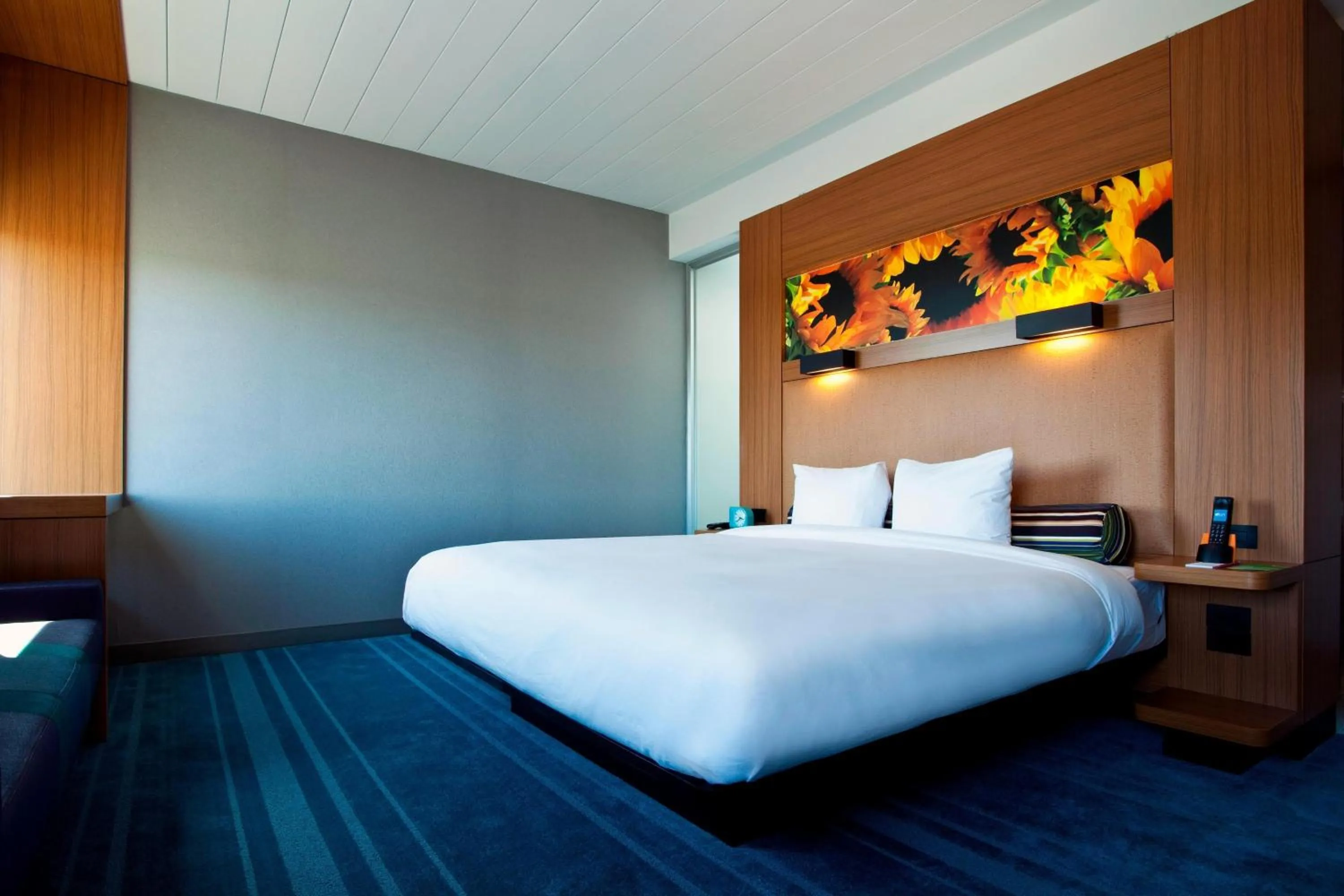 Photo of the whole room, Bed in Aloft BWI Baltimore Washington International Airport