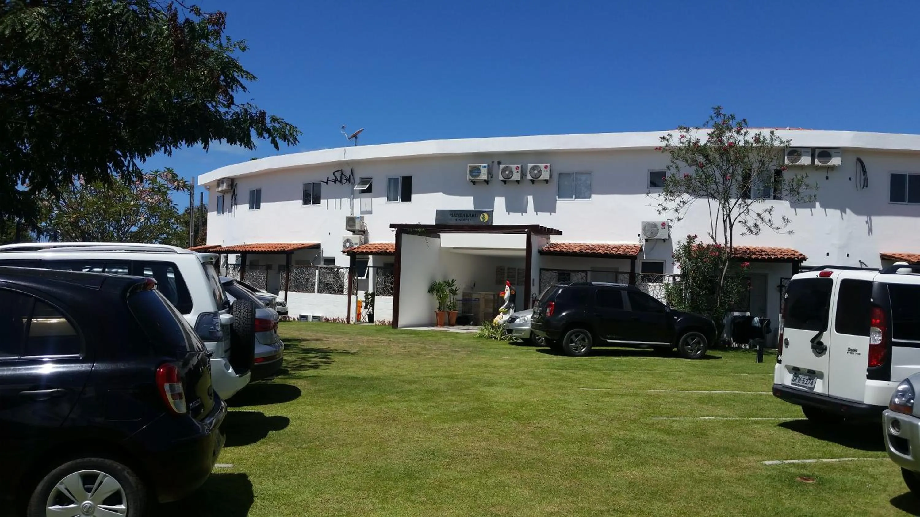 Garden in Mandakaru Residence Flats