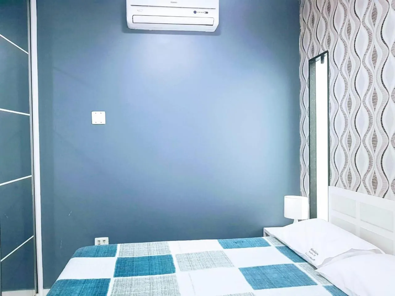 Bed in Mandakaru Residence Flats