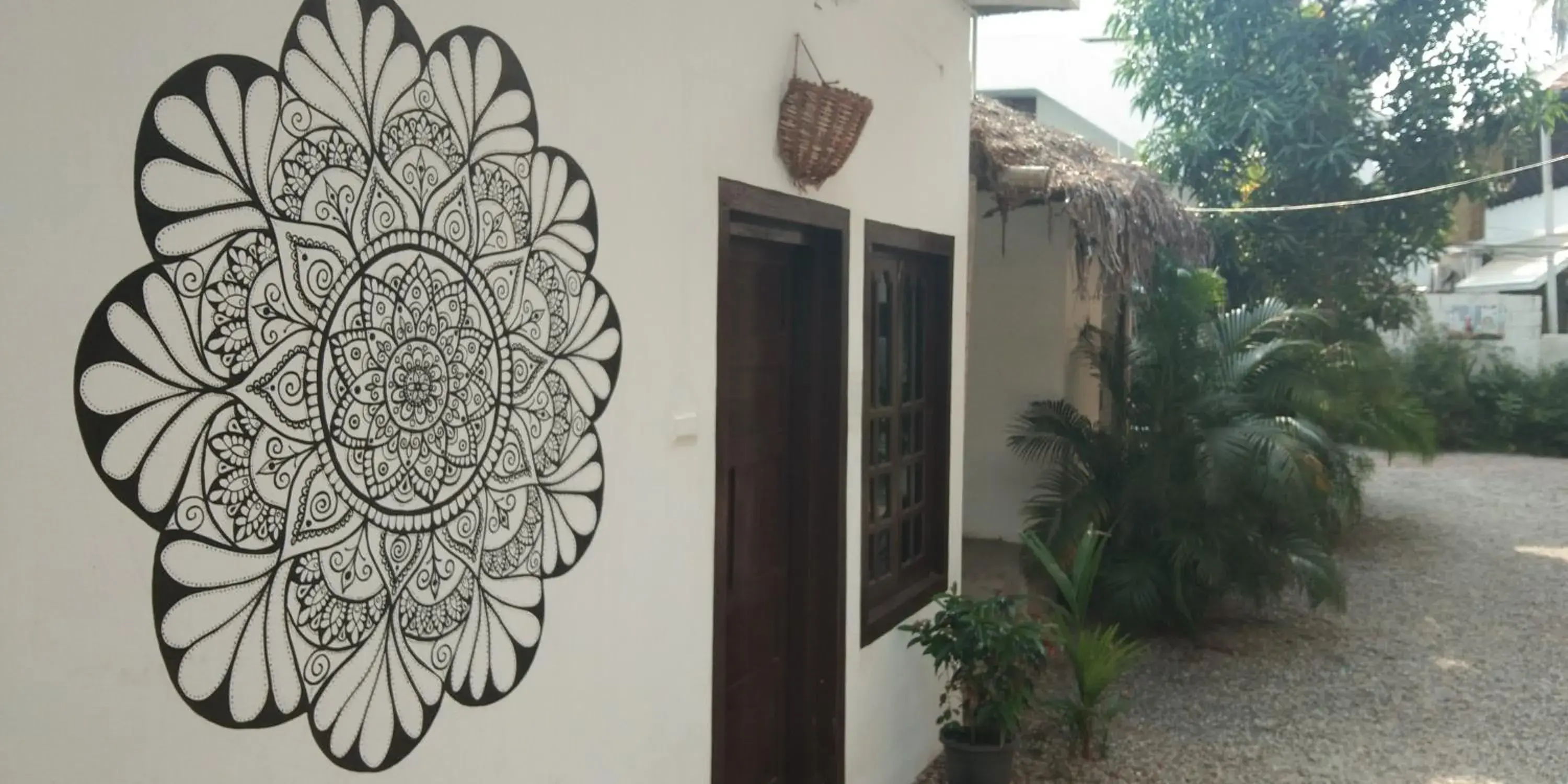 Facade/entrance in Mad about Coco Yoga & Beach Retreat Facade/entrance in Mad about Coco Yoga & Beach Retreat