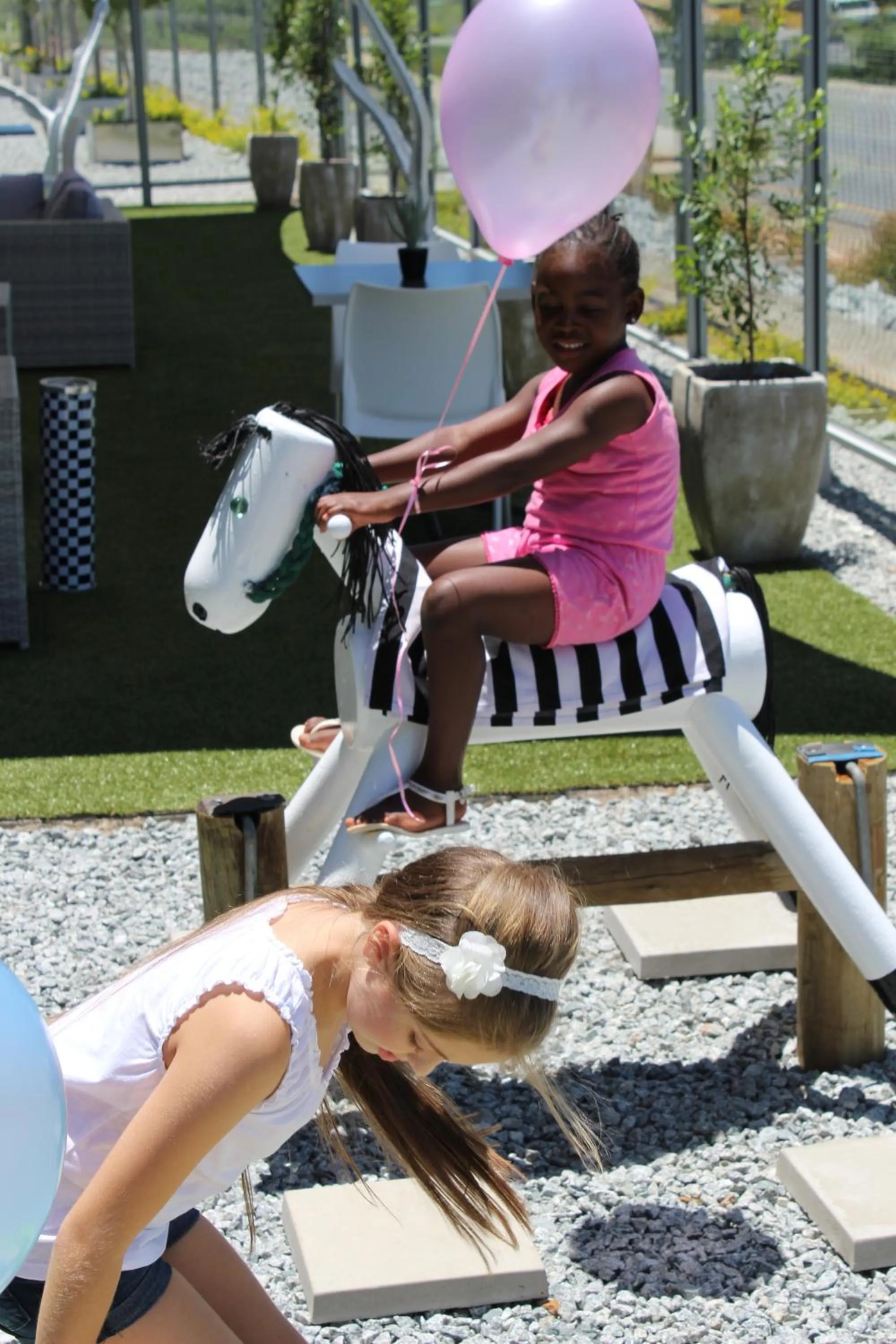 Children play ground in Chill Pepper Boutique Hotel
