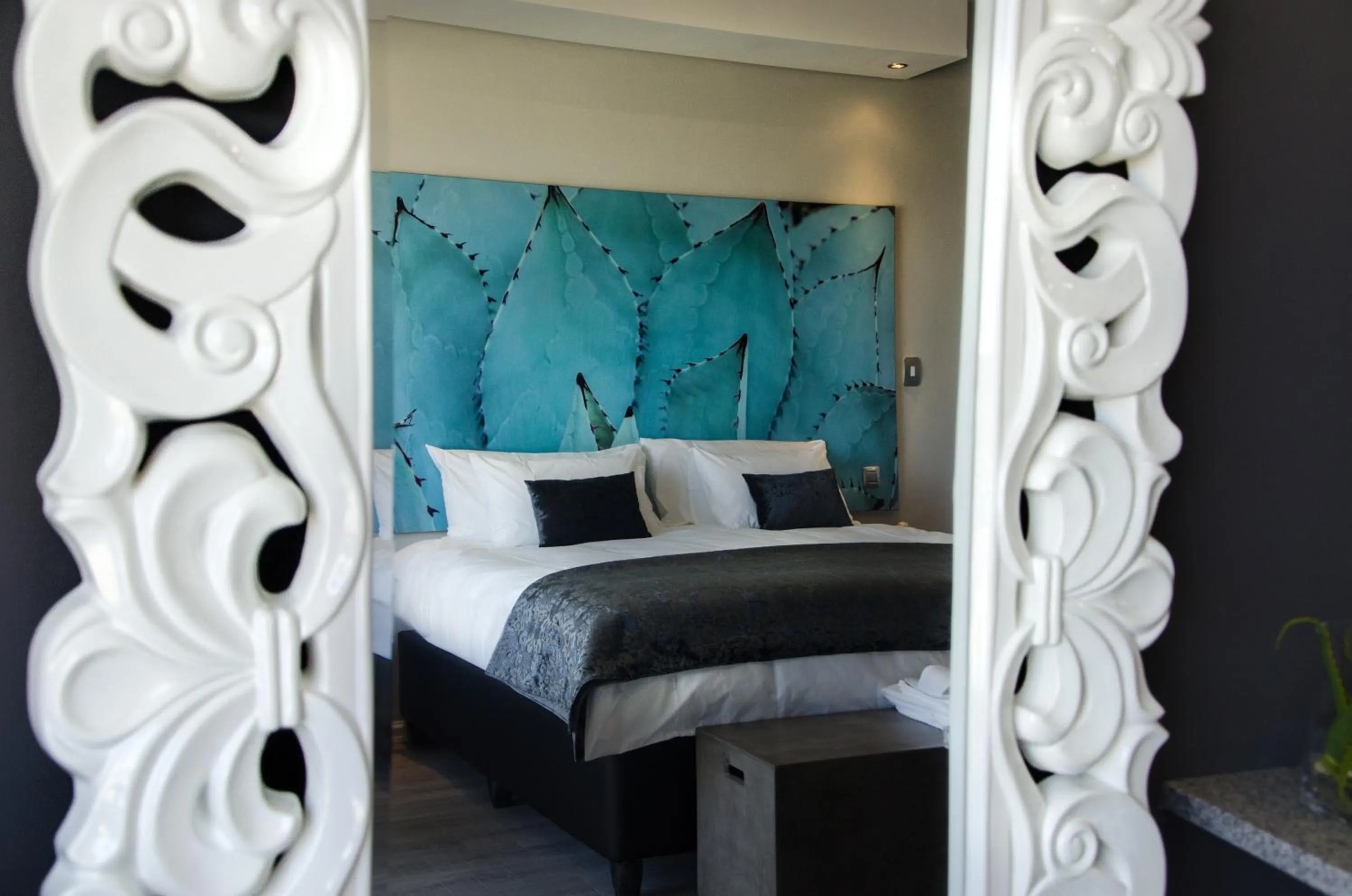 Decorative detail, Bed in Chill Pepper Boutique Hotel